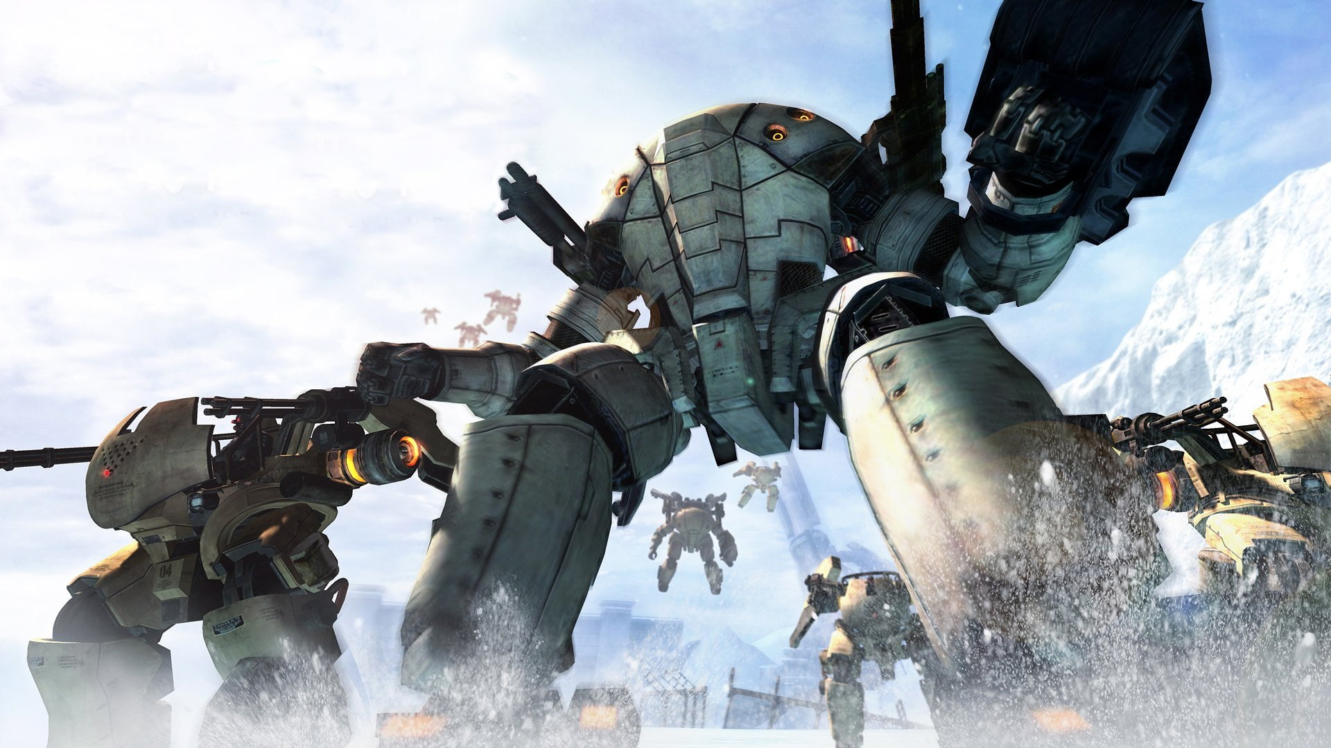 sci fi, lost, robots, 1080P, capcom, mech, planet, mecha, robot, HD Wallpaper