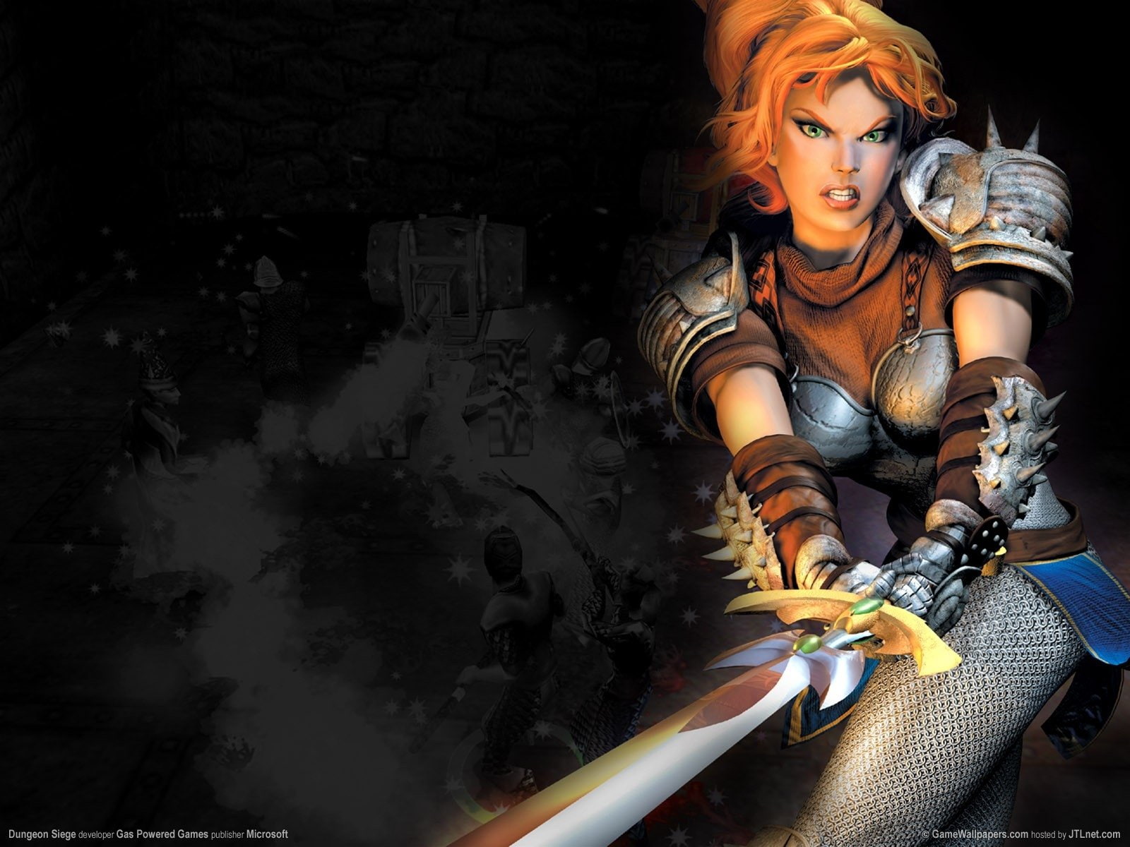 720P, Dungeon Siege, HD Wallpaper