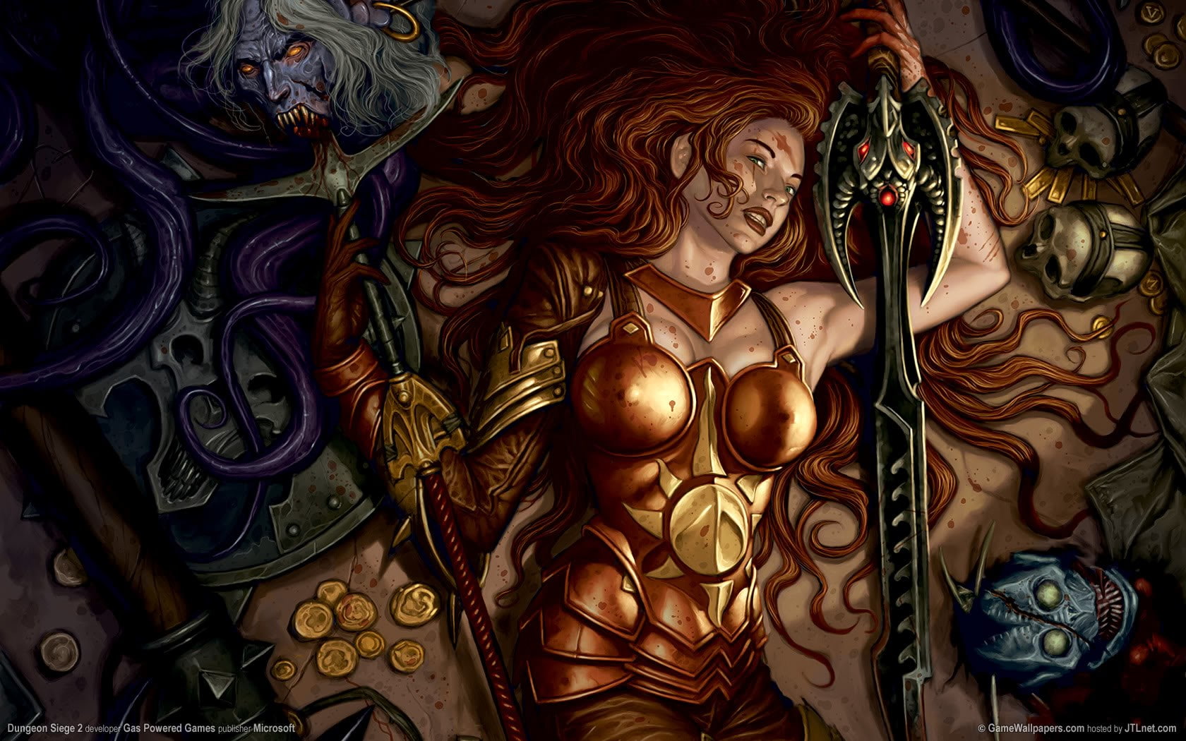 dungeon siege ii, 720P, HD Wallpaper