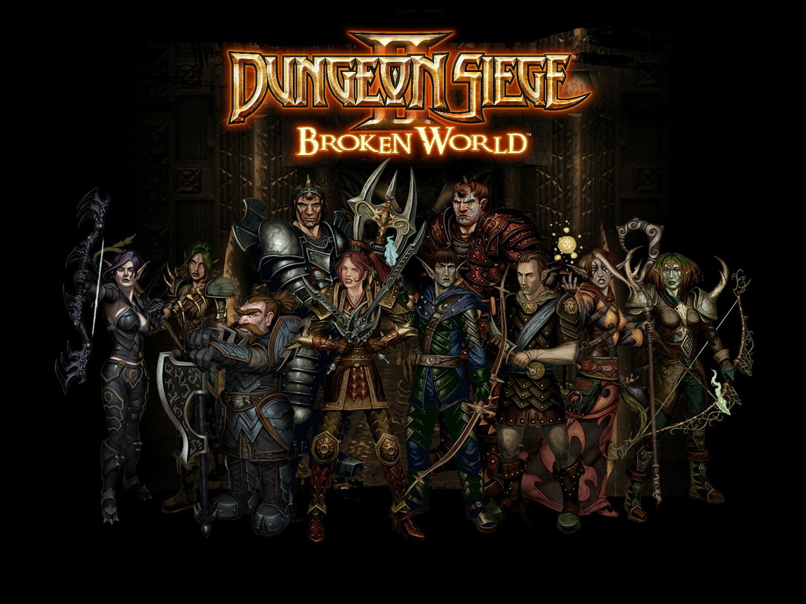 Dungeon Siege, 720P, Dungeon Siege II, HD Wallpaper