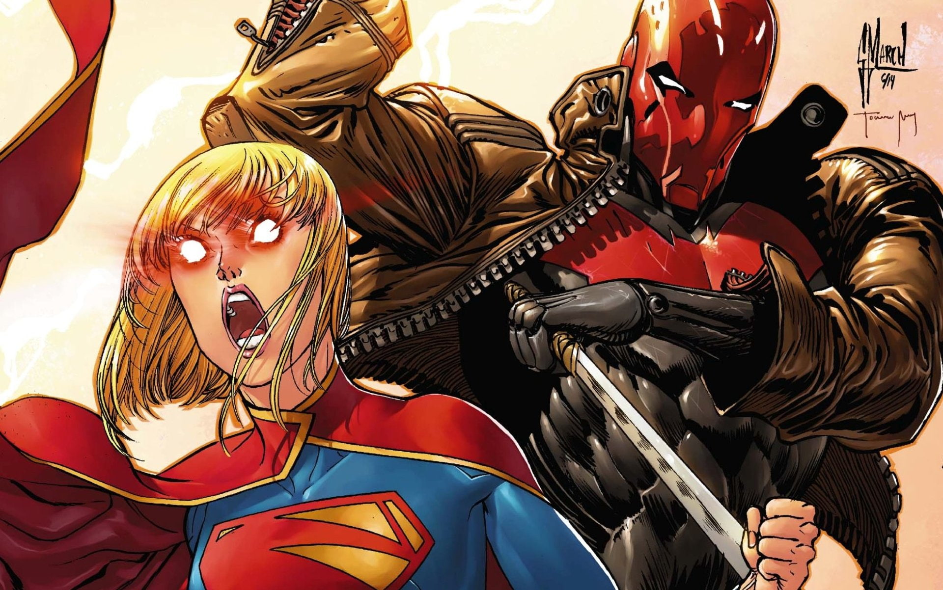1080P, Jason Todd, Comics, Supergirl, Red Hood, HD Wallpaper