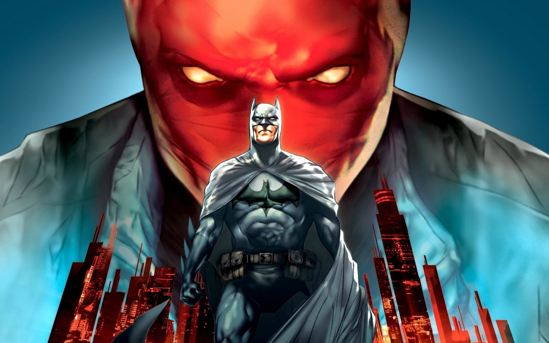 front view, people, emotion, building, sky, DC Comics, Batman, human representation, sculpture, building exterior, representation, Bruce Wayne, Red Hood, HD Wallpaper