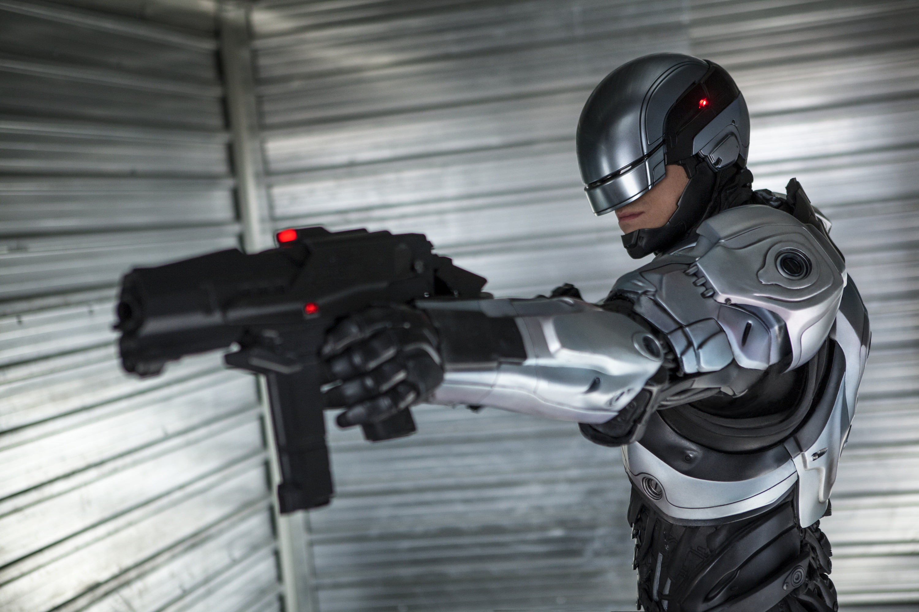 safety, aiming, technology, security, black color, indoors, clothing, work helmet, people, holding, headwear, standing, helmet, gun, aggression, protection, HD Wallpaper