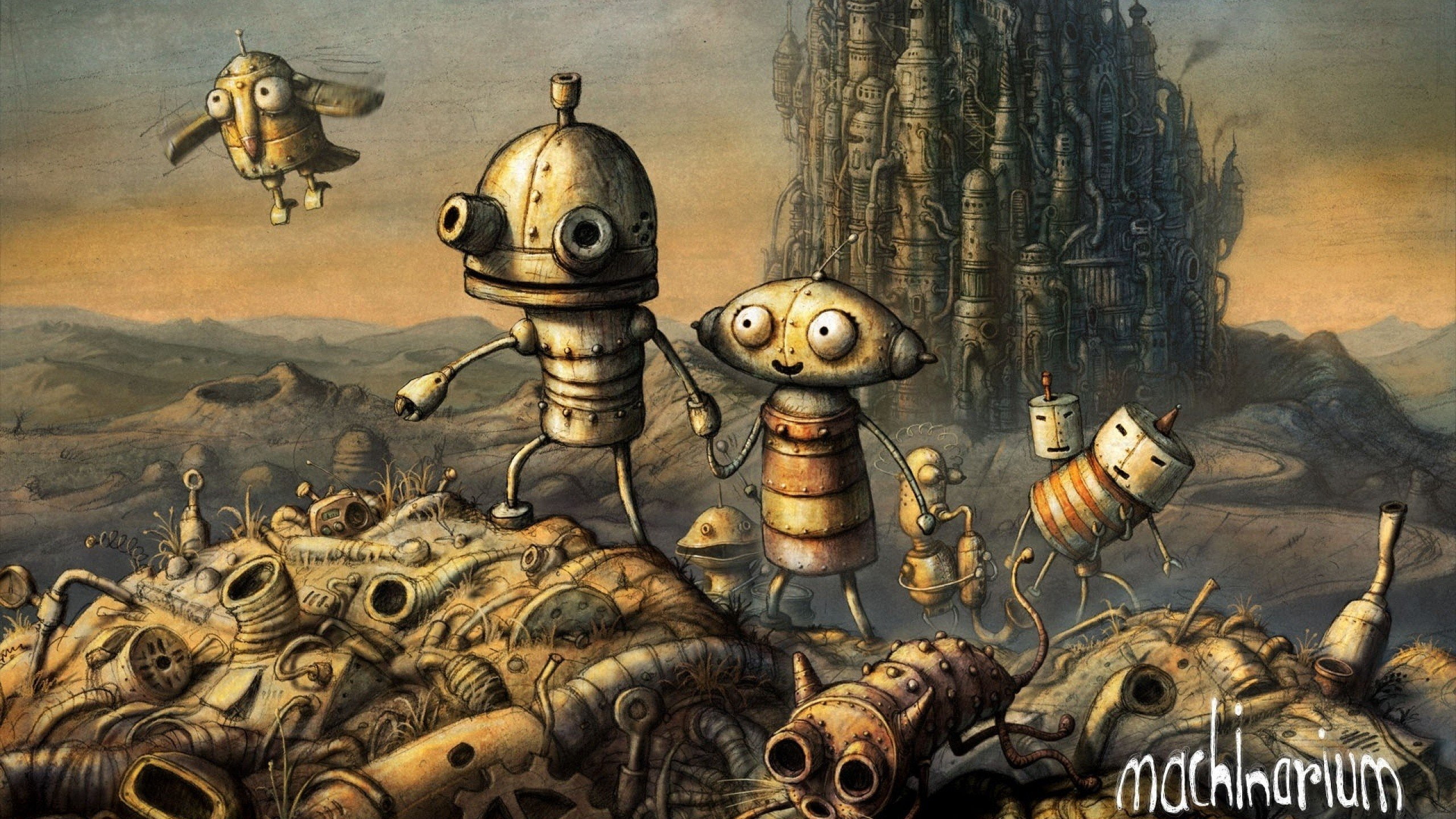 machinarium, video, games, 2K, adventure, HD Wallpaper