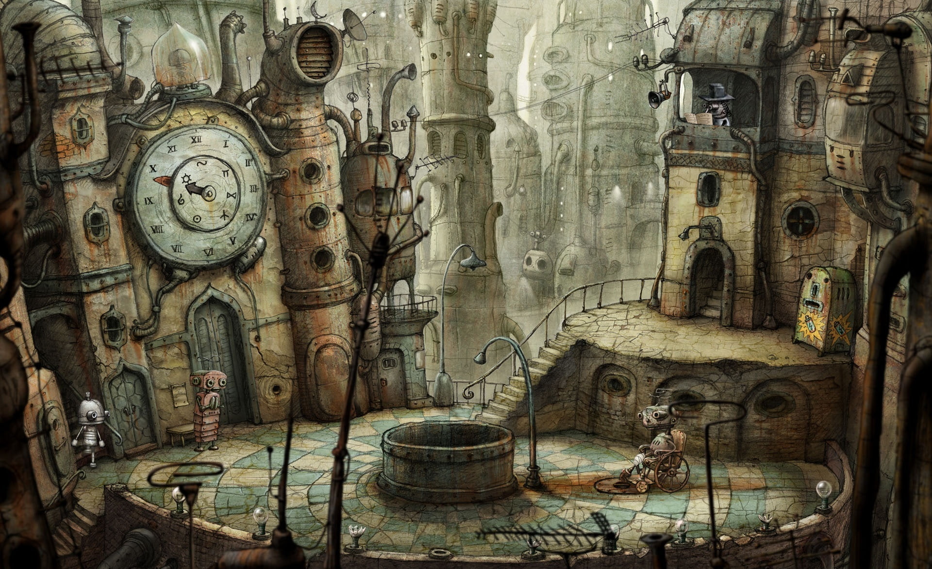 abandoned, variation, weathered, ruined, large group of objects, puzzle game, old, day, Games, run-down, video games, adventure game, 1080P, wall - building feature, HD Wallpaper