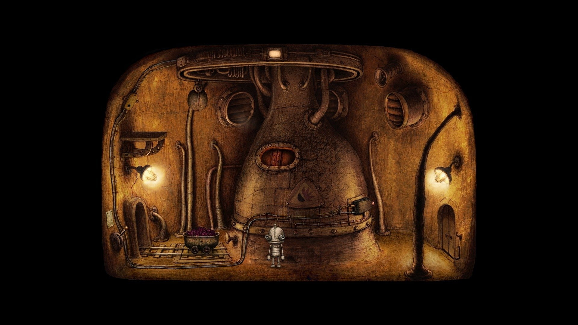 1080P, Video Game, Machinarium, Cartoon, Robot, HD Wallpaper