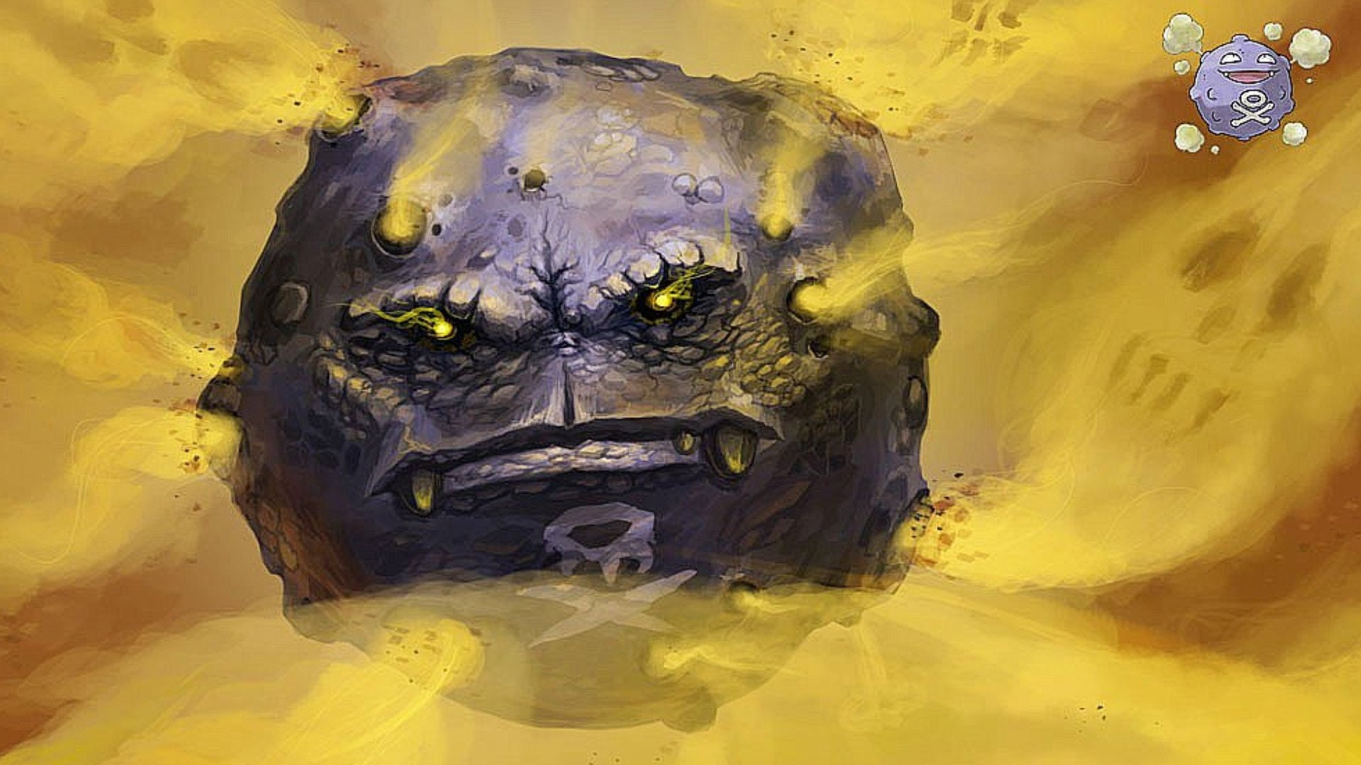 Pokémon, Koffing (Pokémon), 1080P, HD Wallpaper