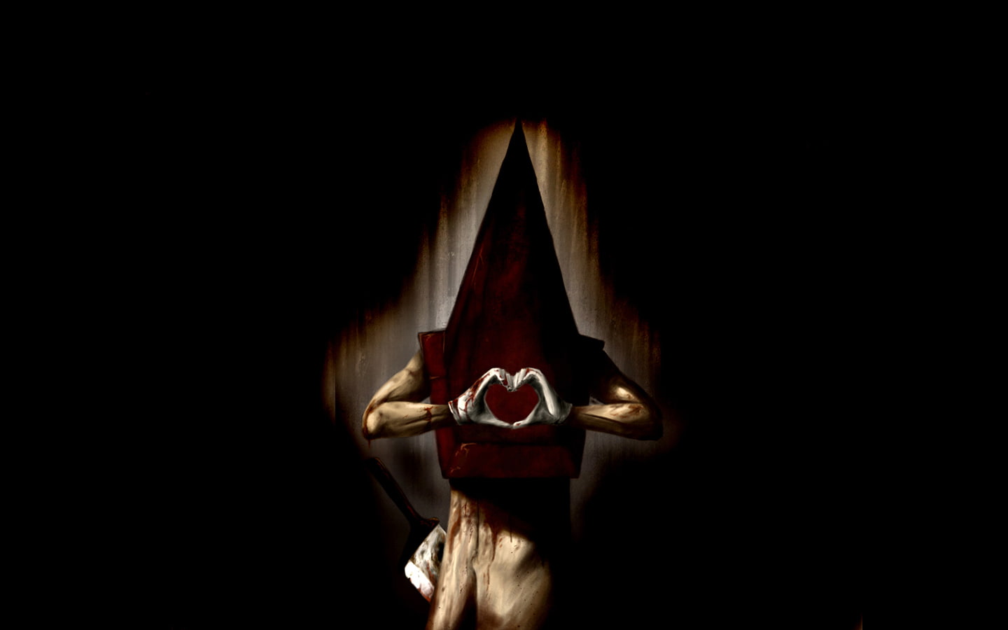 head, black, games, hill, video, pyramid, 720P, background, silent, HD Wallpaper