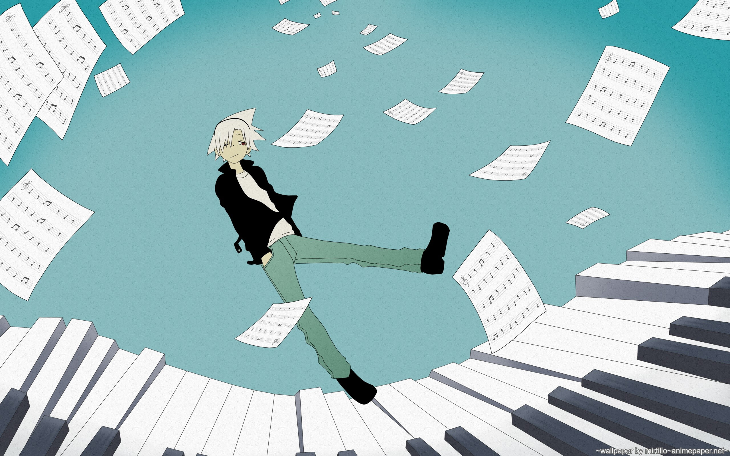 musical notes, adult, corporate business, falling, arms raised, business, full length, paper, indoors, human body part, occupation, piano, office, finance, HD Wallpaper