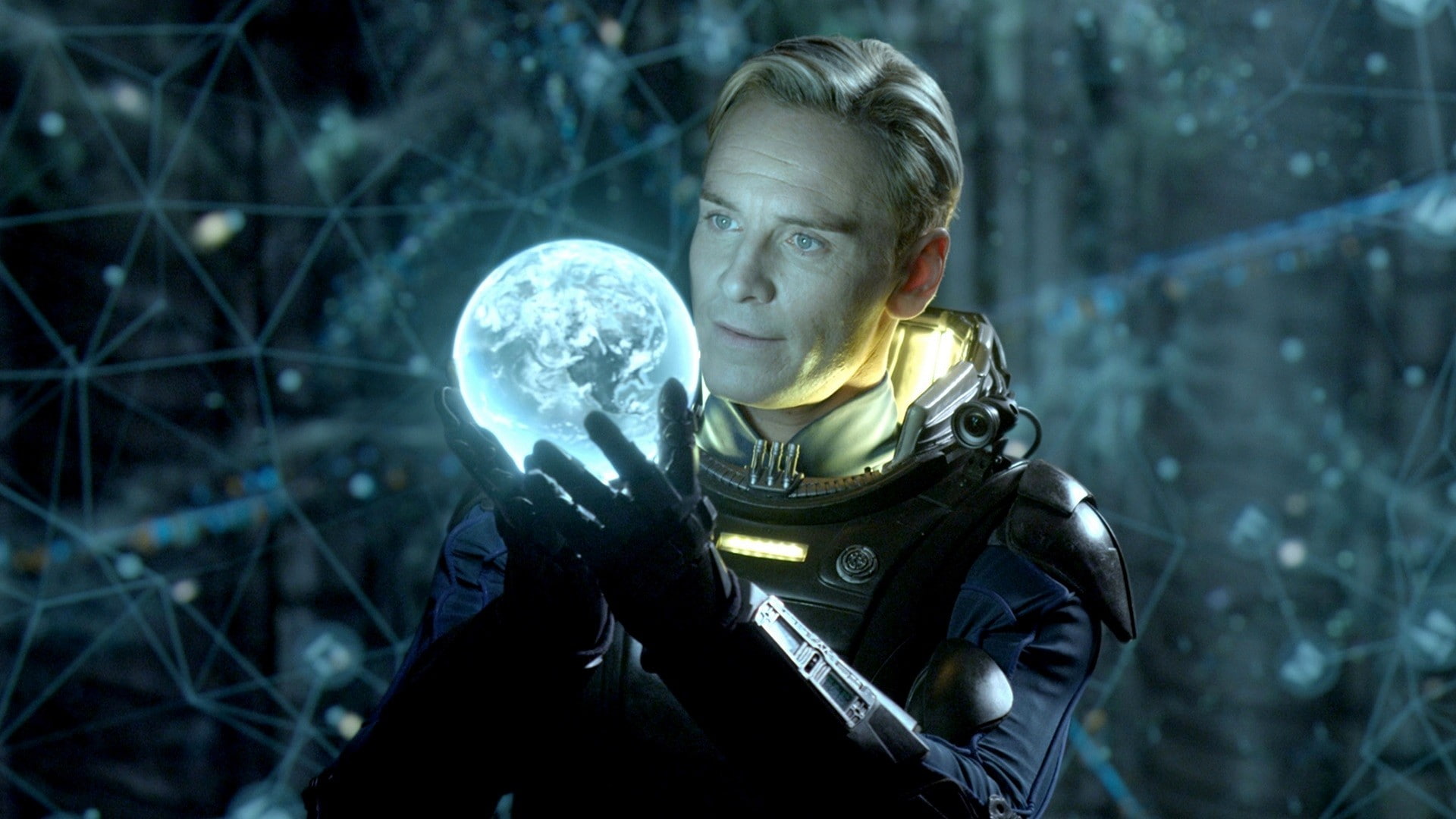 security, looking, waist up, activity, focus on foreground, government, 1080P, nature, protection, land, weapon, Michael Fassbender, one person, blond hair, HD Wallpaper