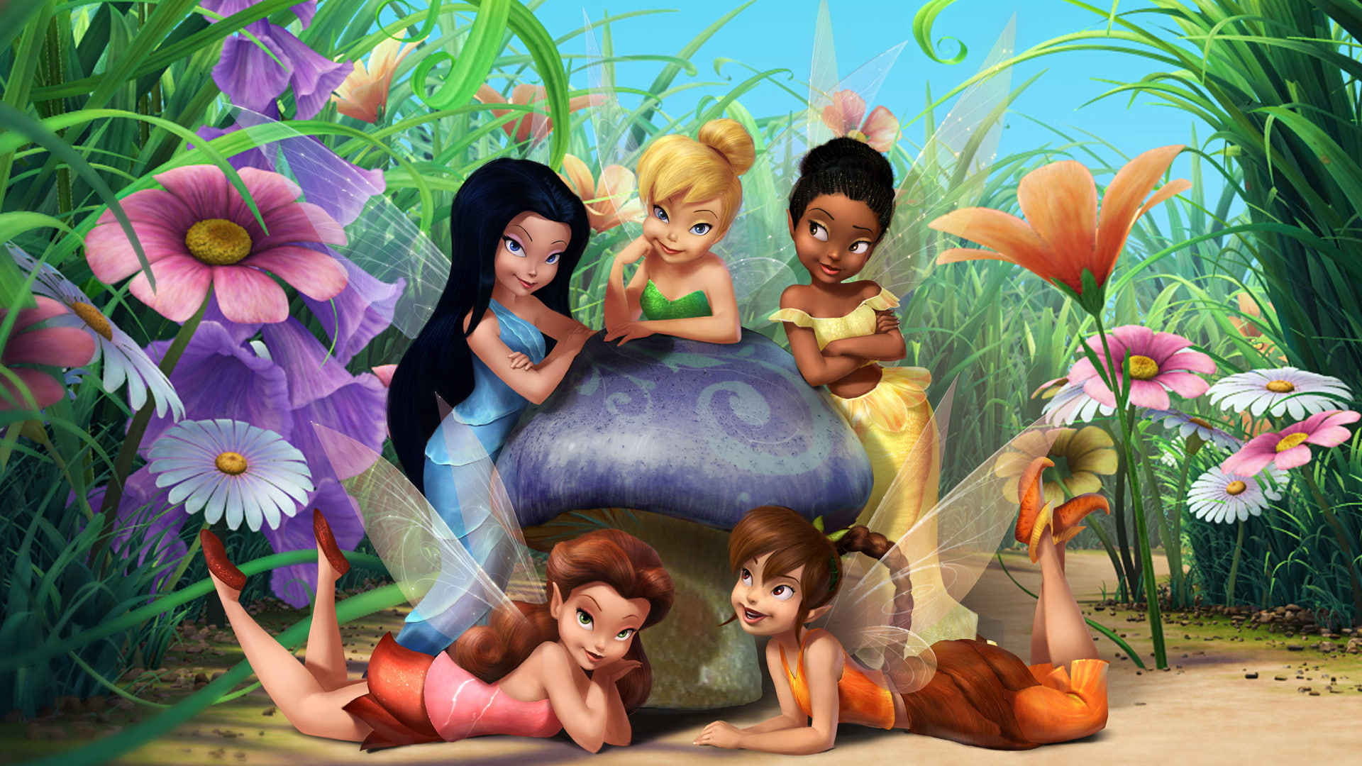 4k anime, tinkerbell, anime, 1920x1080, 1080P, HD Wallpaper