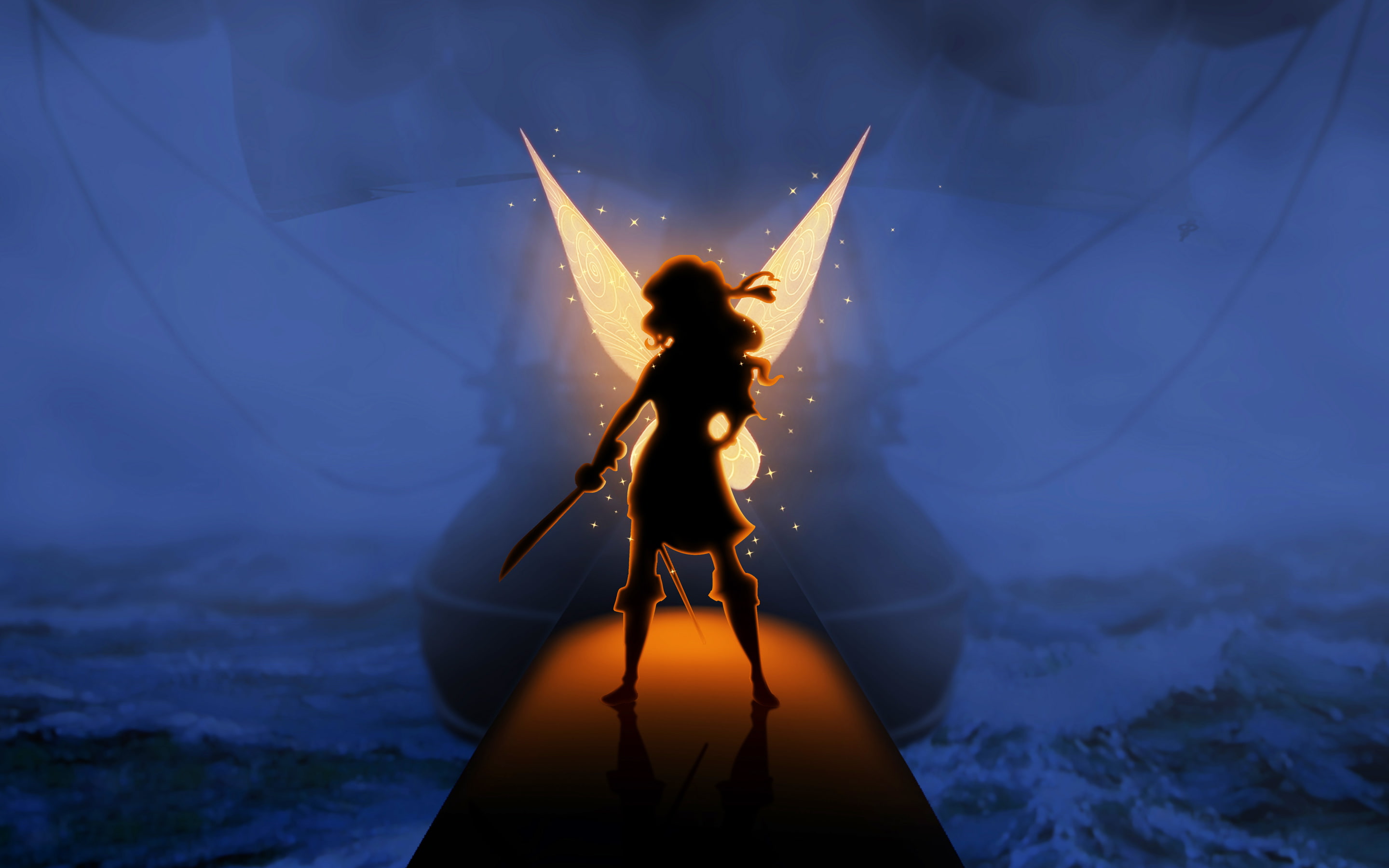2K, fairy, pirate, HD Wallpaper