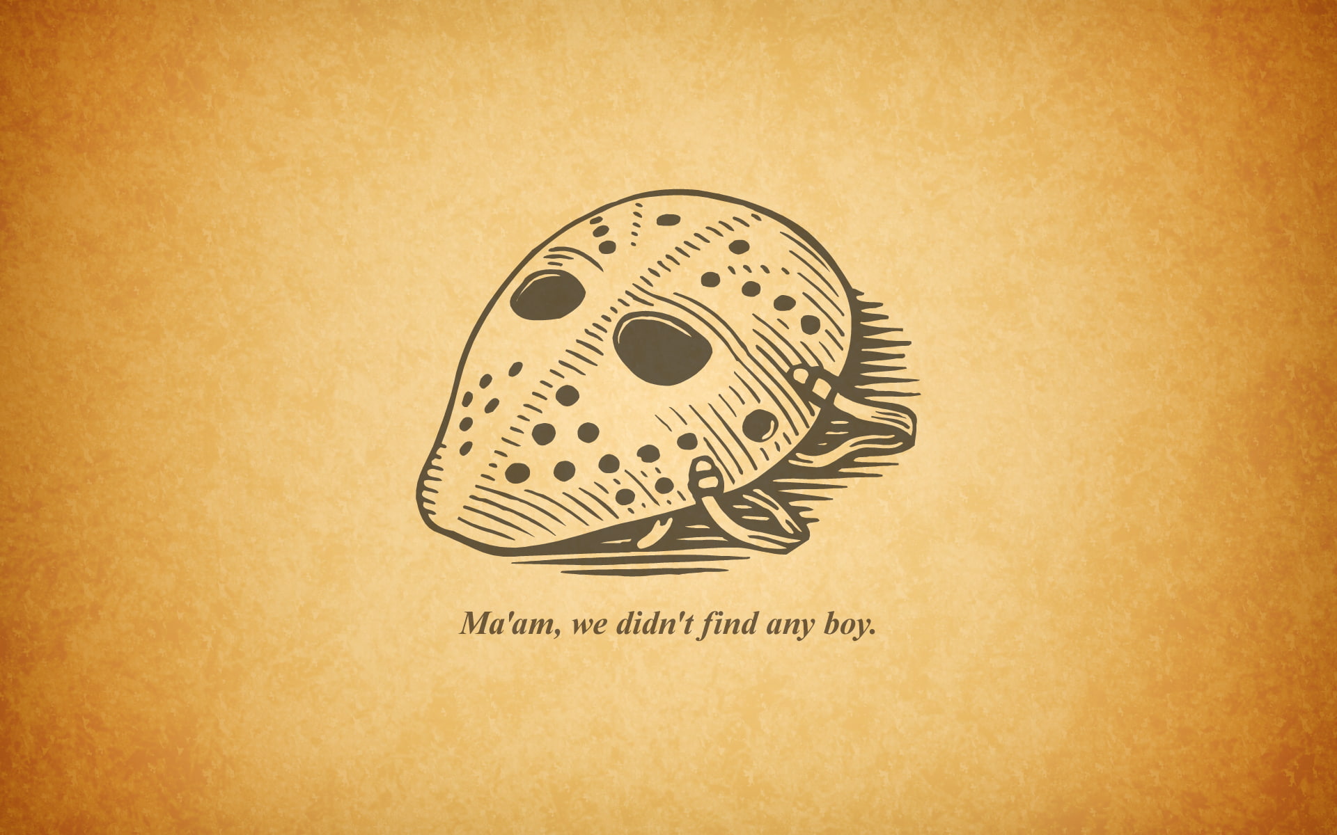 1080P, texts, jason, voorhees, masks, HD Wallpaper