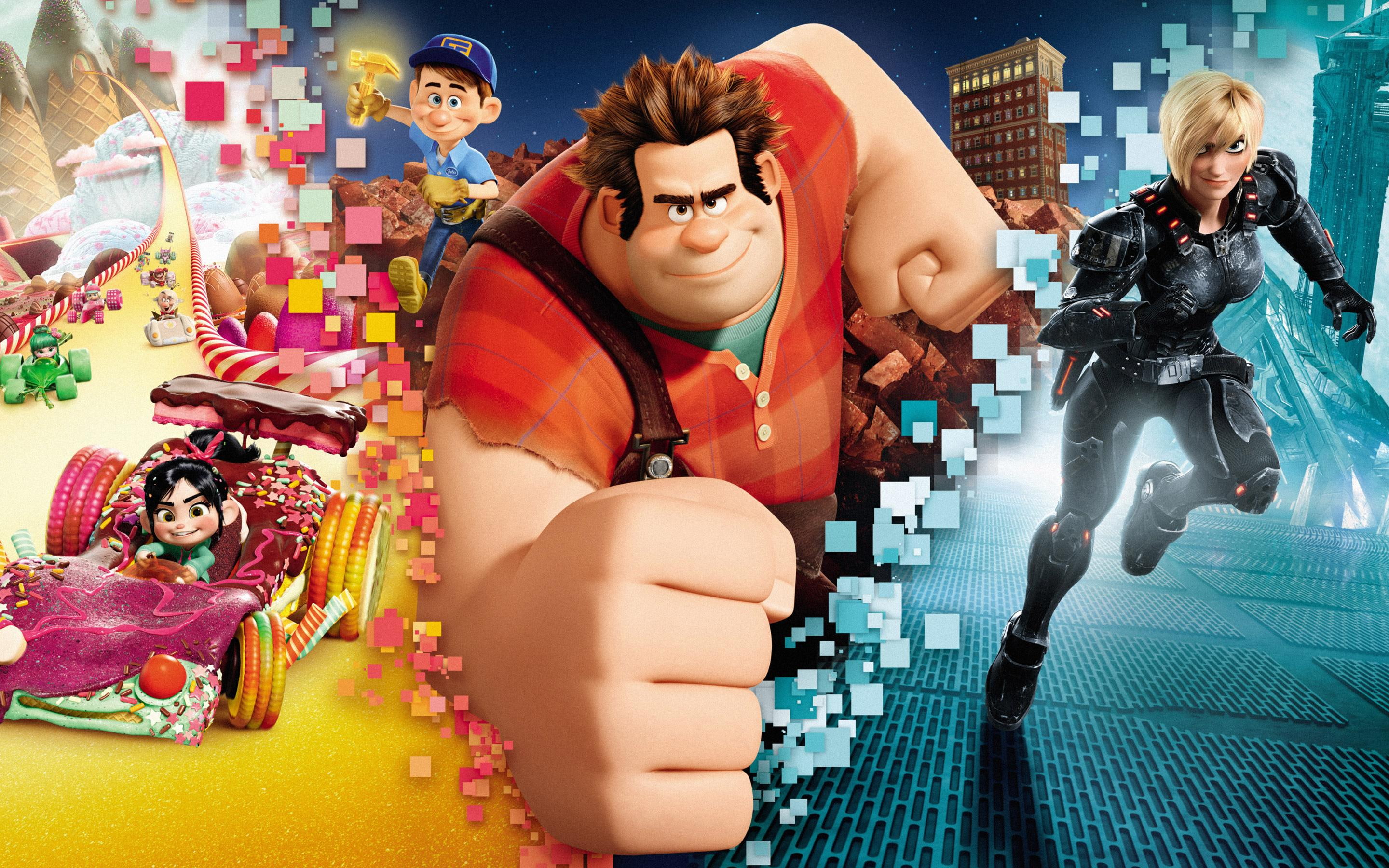 ralph, wreck, 2012, 2K, movie, movies, HD Wallpaper