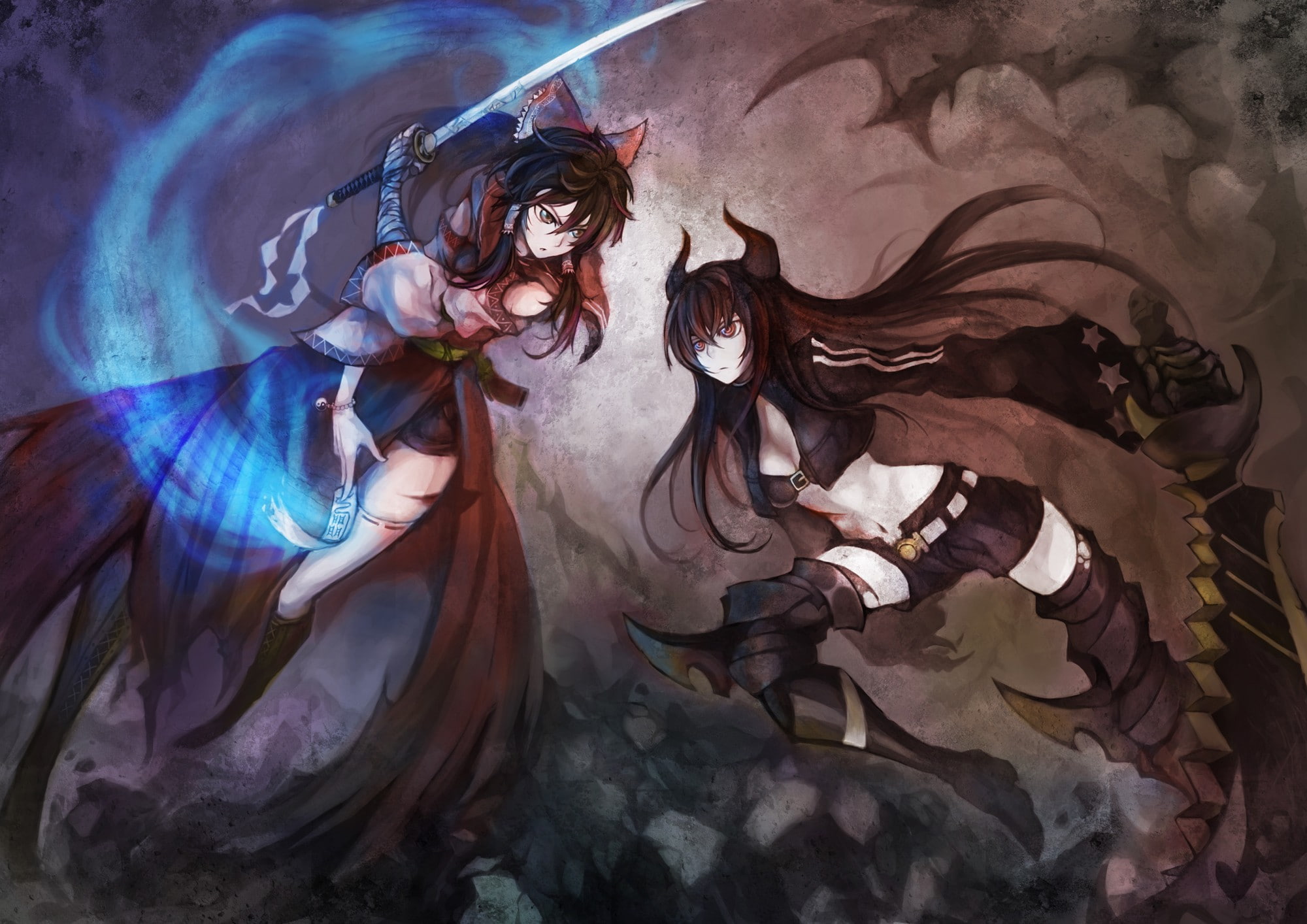 religion, paint, people, nature, females, real people, indoors, adult, 1080P, spirituality, angel, human representation, Touhou, multi colored, Hakurei Reimu, HD Wallpaper