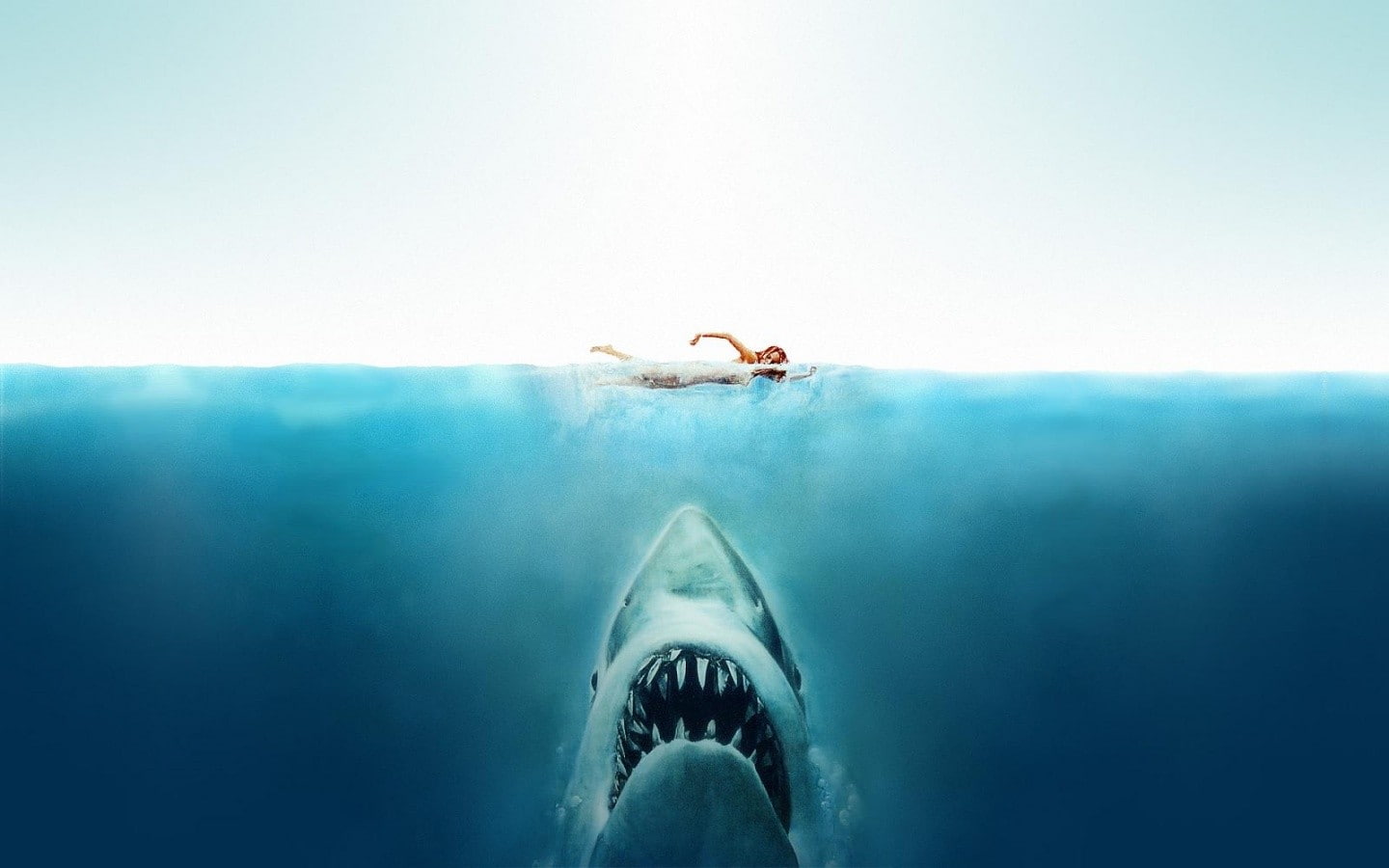 movies, Jaws, artwork, 720P, HD Wallpaper