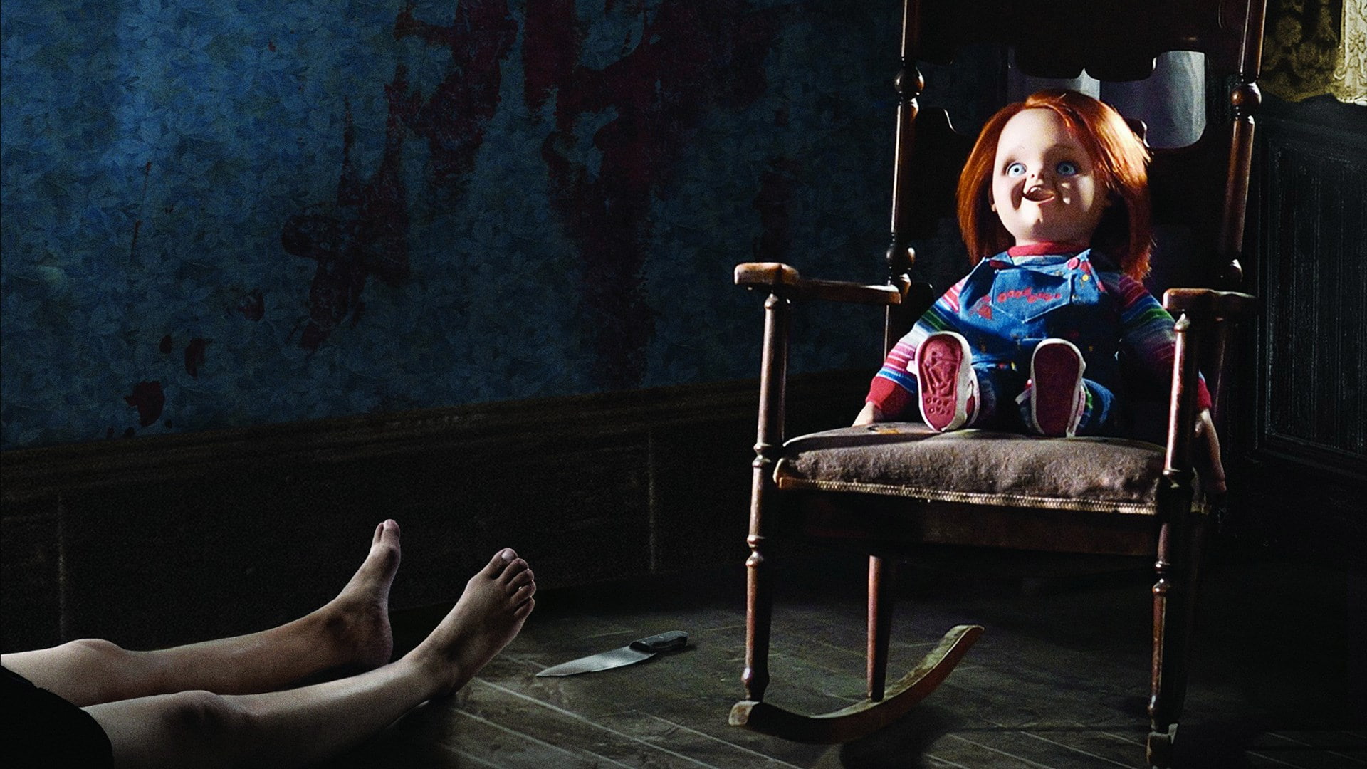 full length, relaxation, 1080P, chair, curse of chucky, contemplation, sitting, child, leisure activity, front view, seat, one person, girls, real people, HD Wallpaper