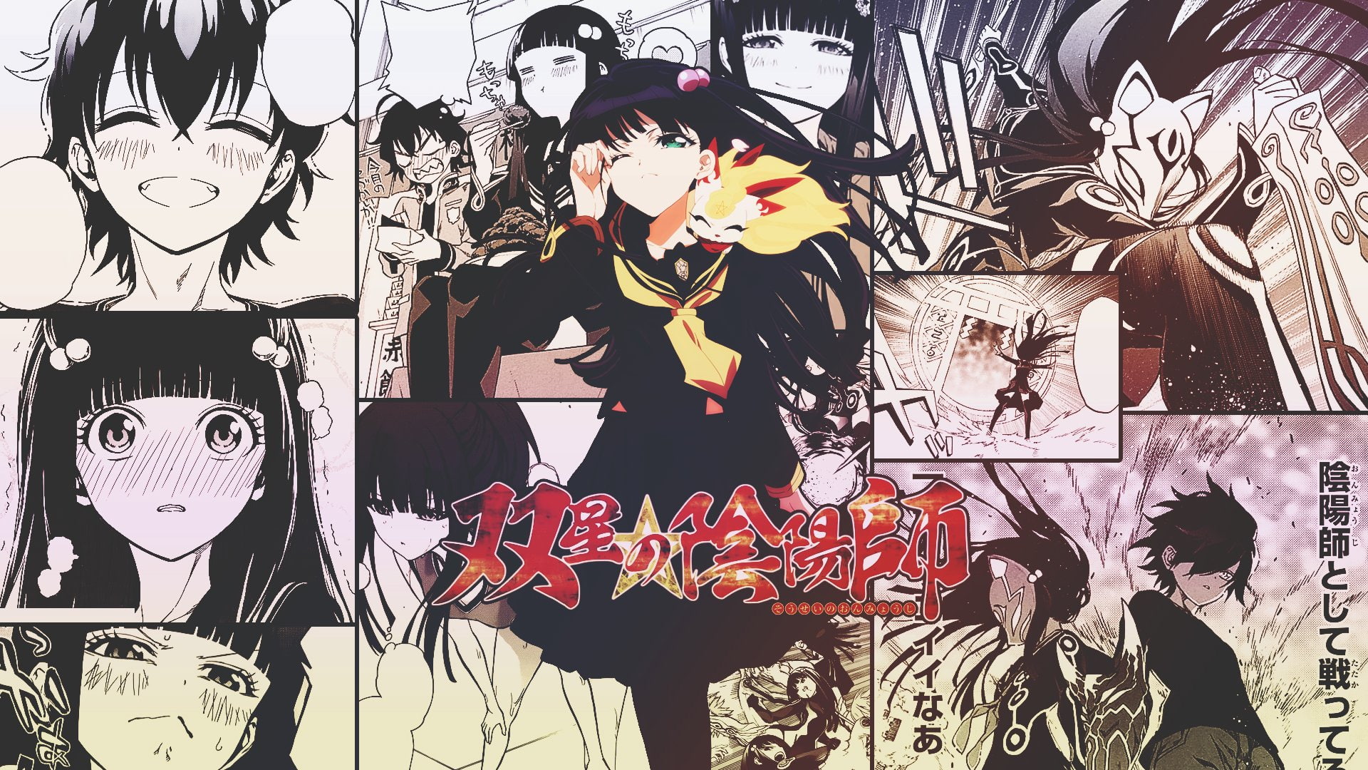 Twin Star Exorcists, 1080P, Benio Adashino, Anime, HD Wallpaper