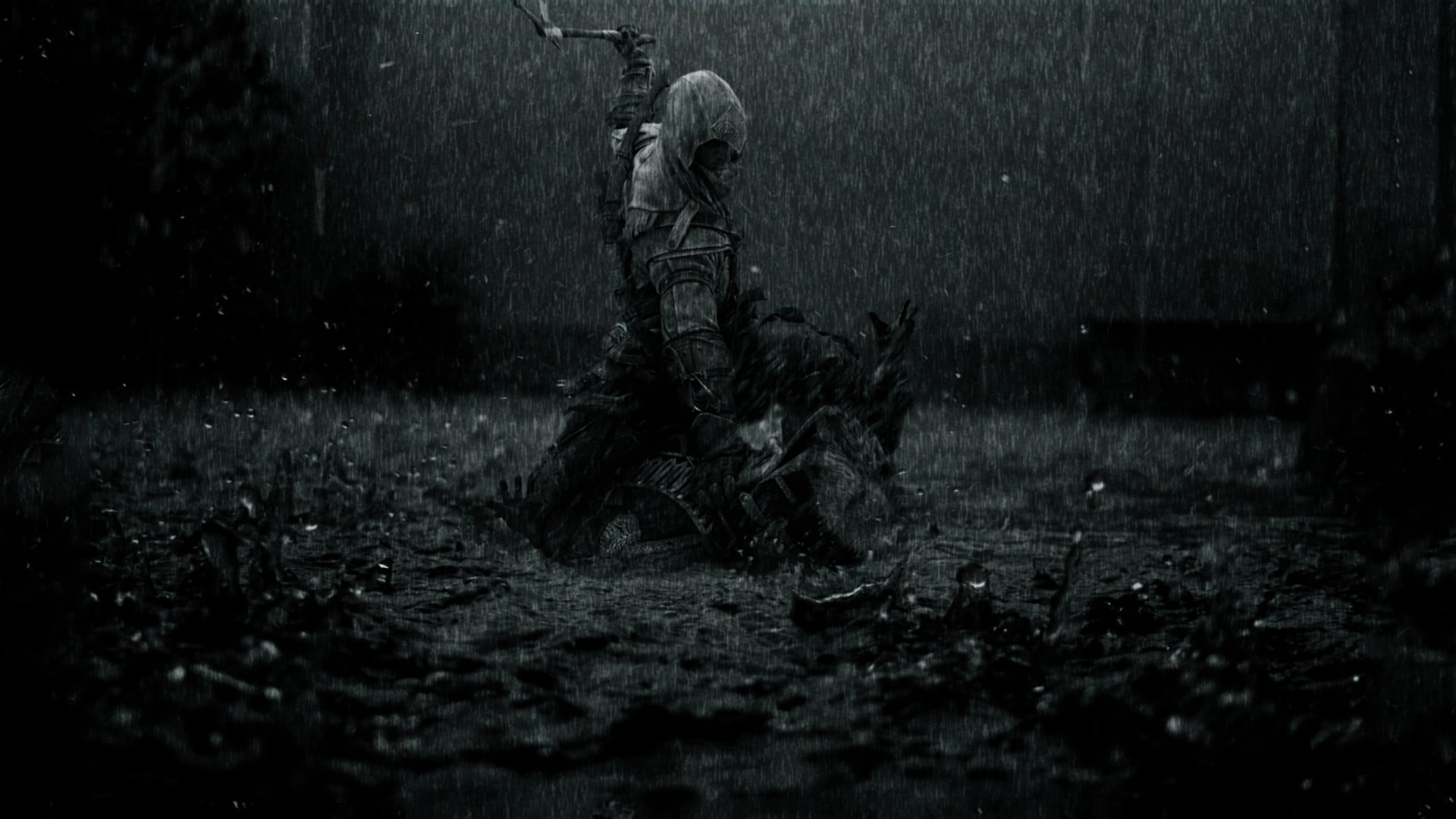 uniform, one Person, dark, plant, army soldier, women, field, people, real people, military, land, clothing, adult, females, army, horror, Assassins Creed, HD Wallpaper
