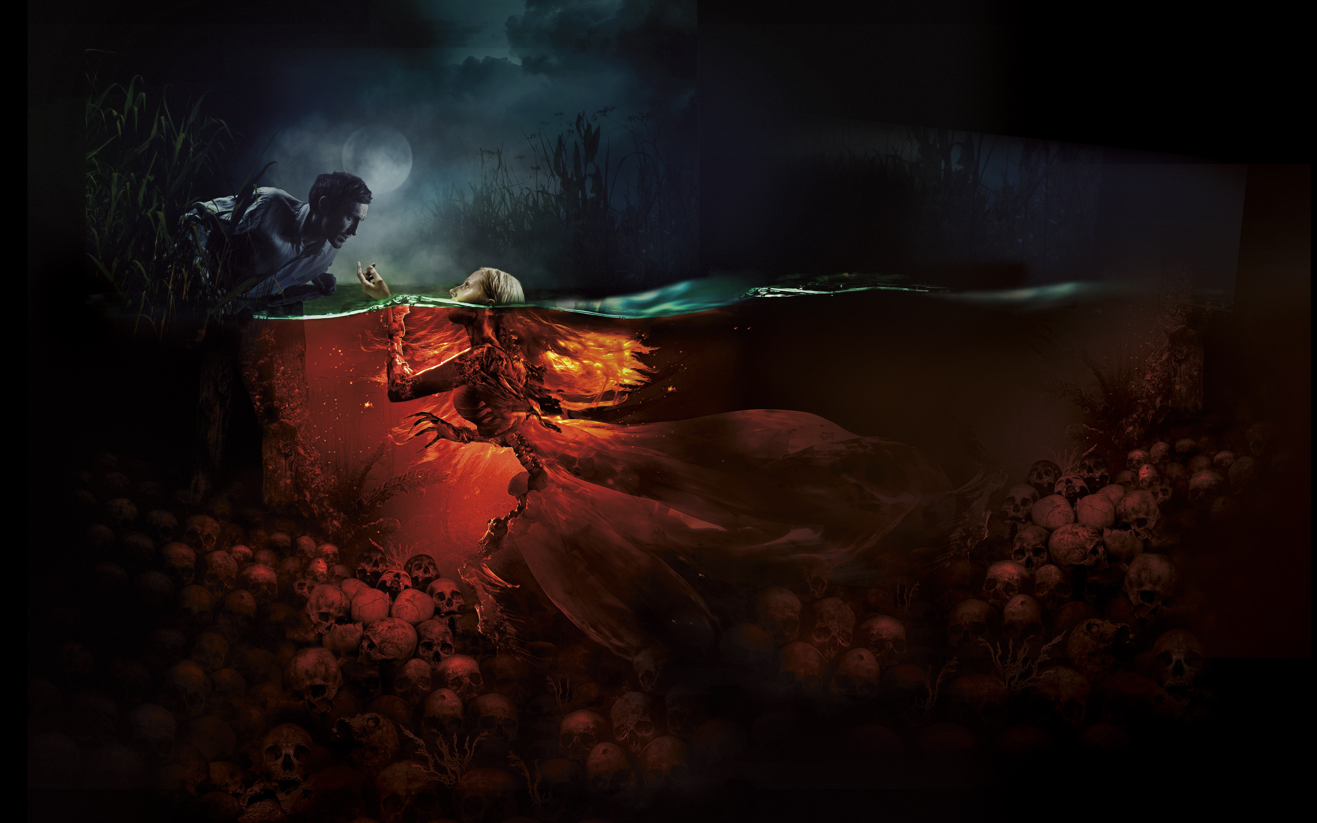 Rusalka: Ozero myortvykh, 4K, The Mermaid: Lake of the Dead, Horror, 4K, Russian movie, HD Wallpaper