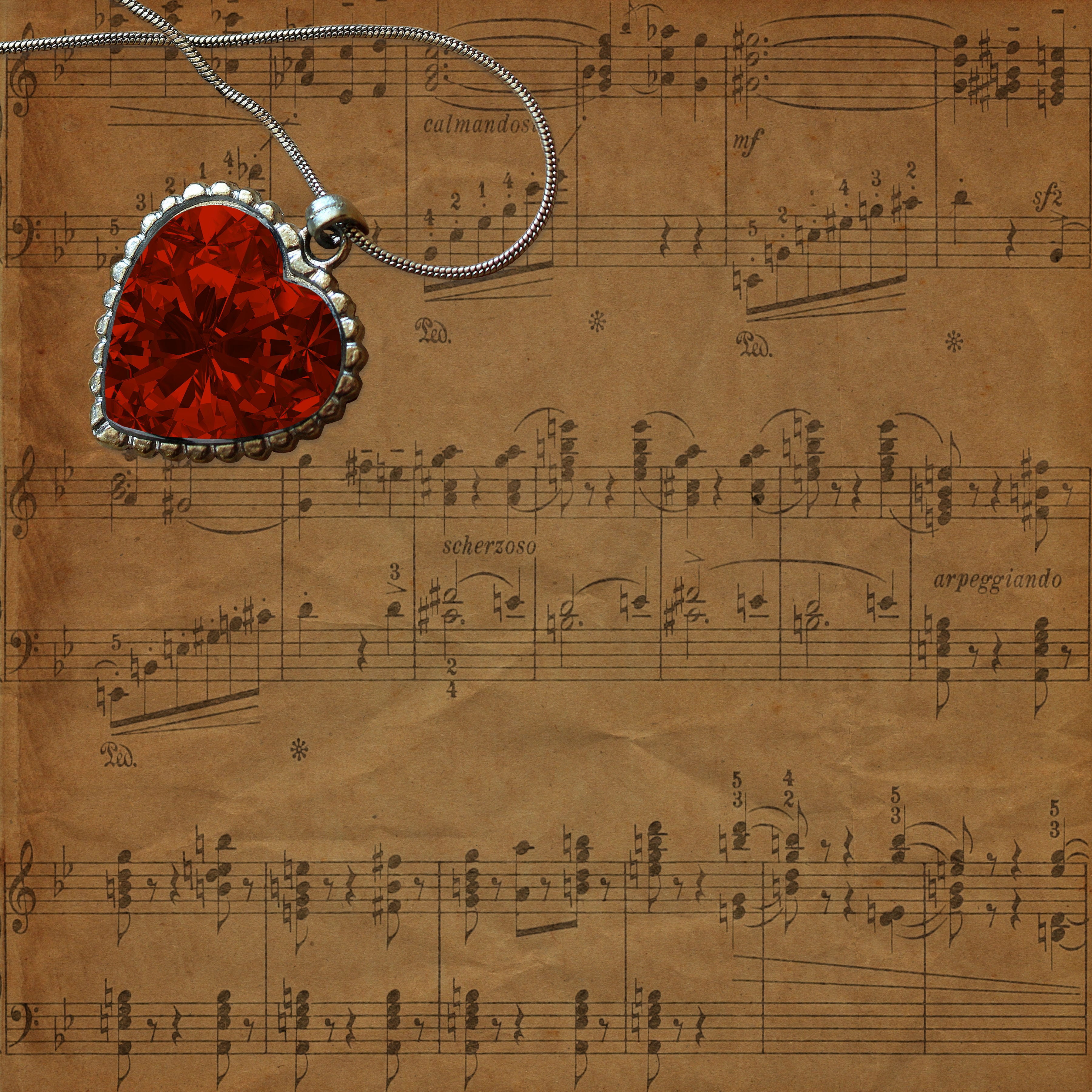 background, creativity, texture, jewel, musical, jewelry, valentine, close-up, brown, backdrop, grunge, retro, map, ruby, precious, old, architecture, art and craft, Phone HD Wallpaper