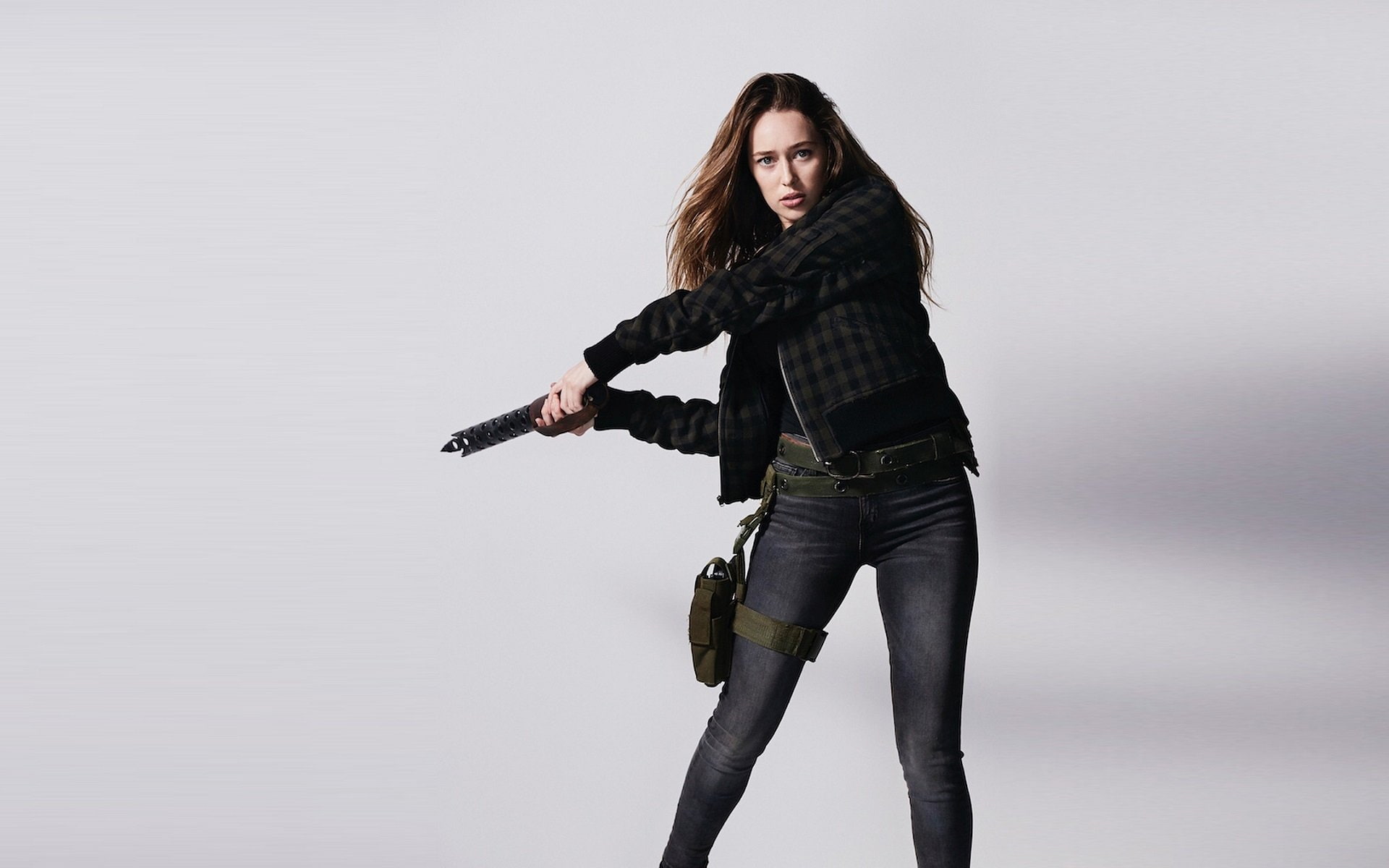 Alicia Clark, TV Show, 1080P, Alycia Debnam Carey, Fear the Walking Dead, HD Wallpaper