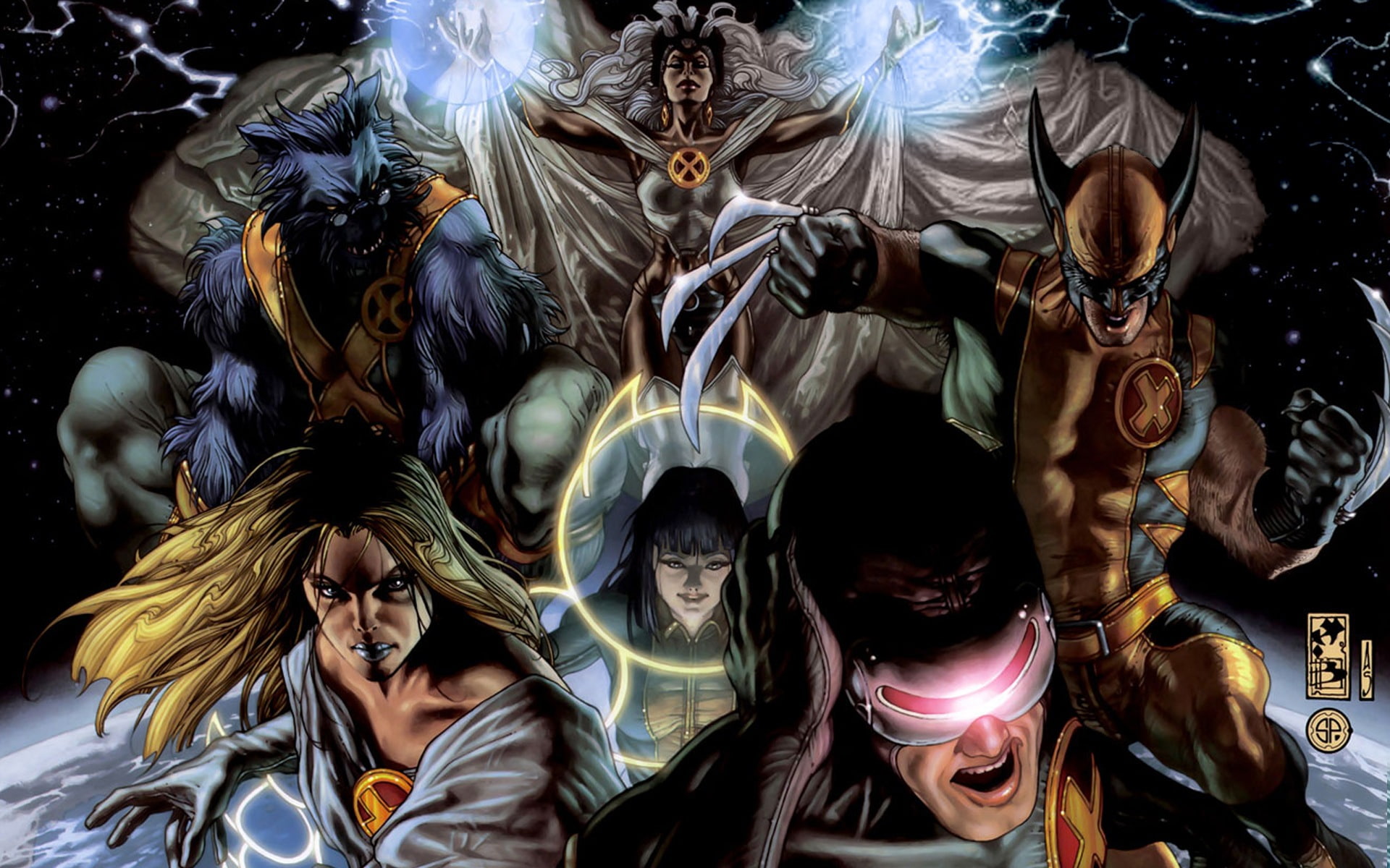 mccoy, beast, 1080P, comics, hank, men, character, storm, HD Wallpaper