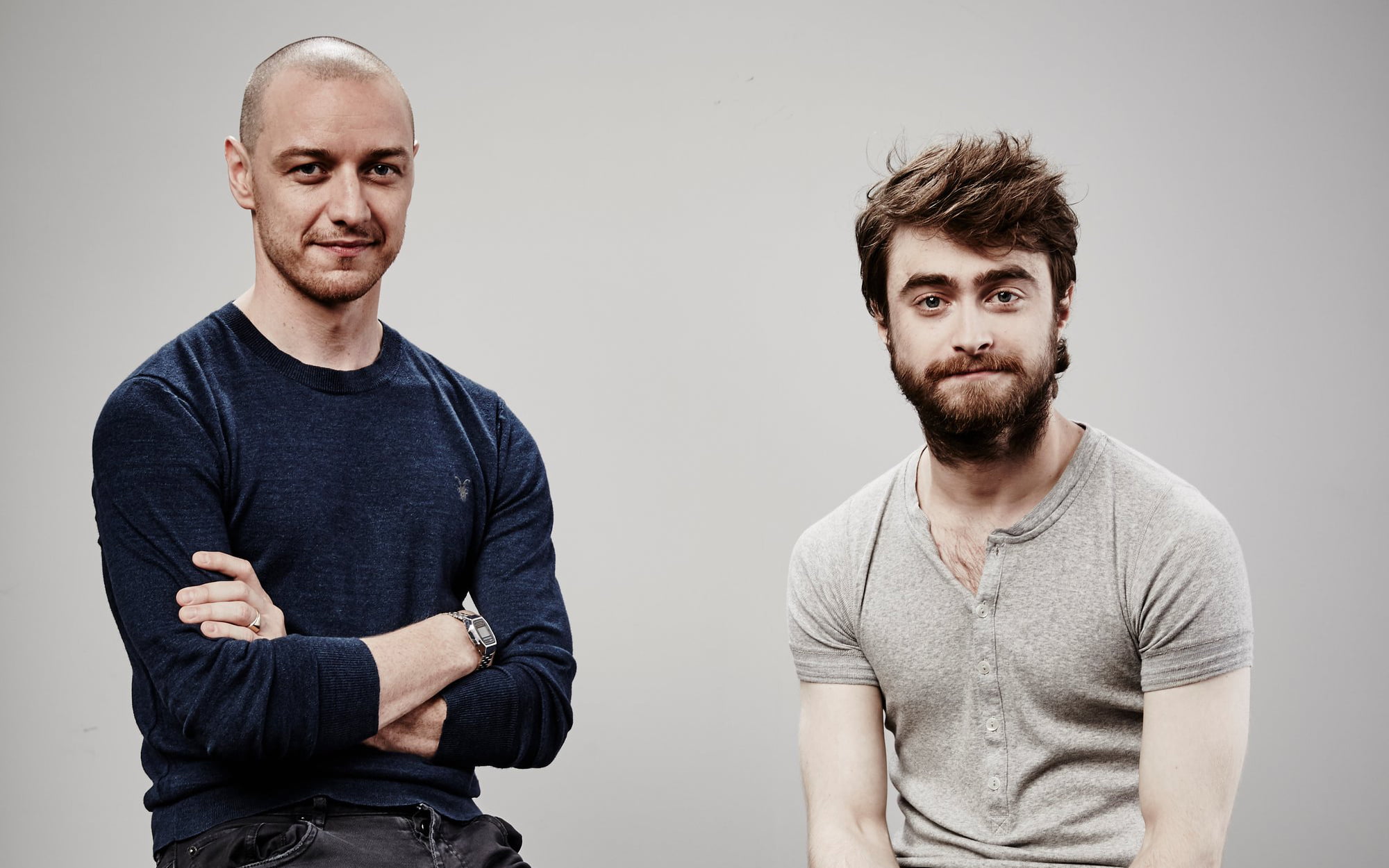 males, happiness, actors, smiling, young Adult, confidence, beard, shirt, togetherness, human Face, standing, beautiful, looking, friendship, caucasian Ethnicity, HD Wallpaper