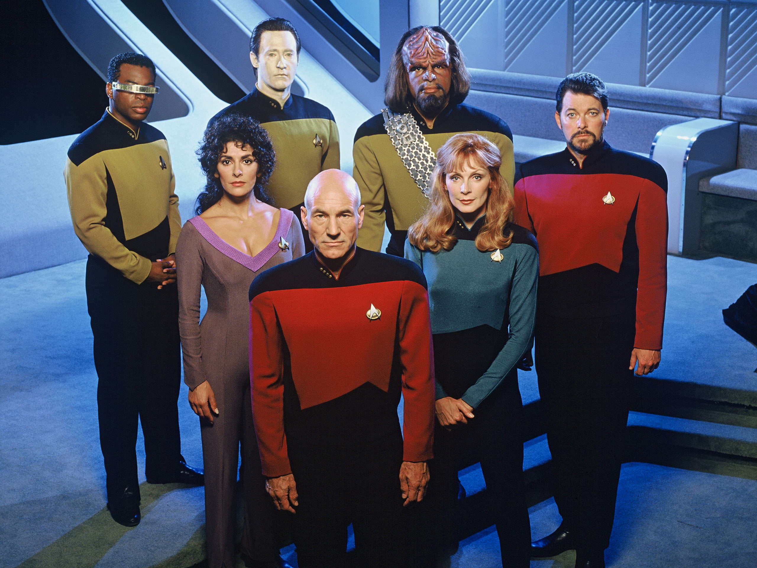 generation, stewart, patrick, 2K, cast, star, trek, HD Wallpaper
