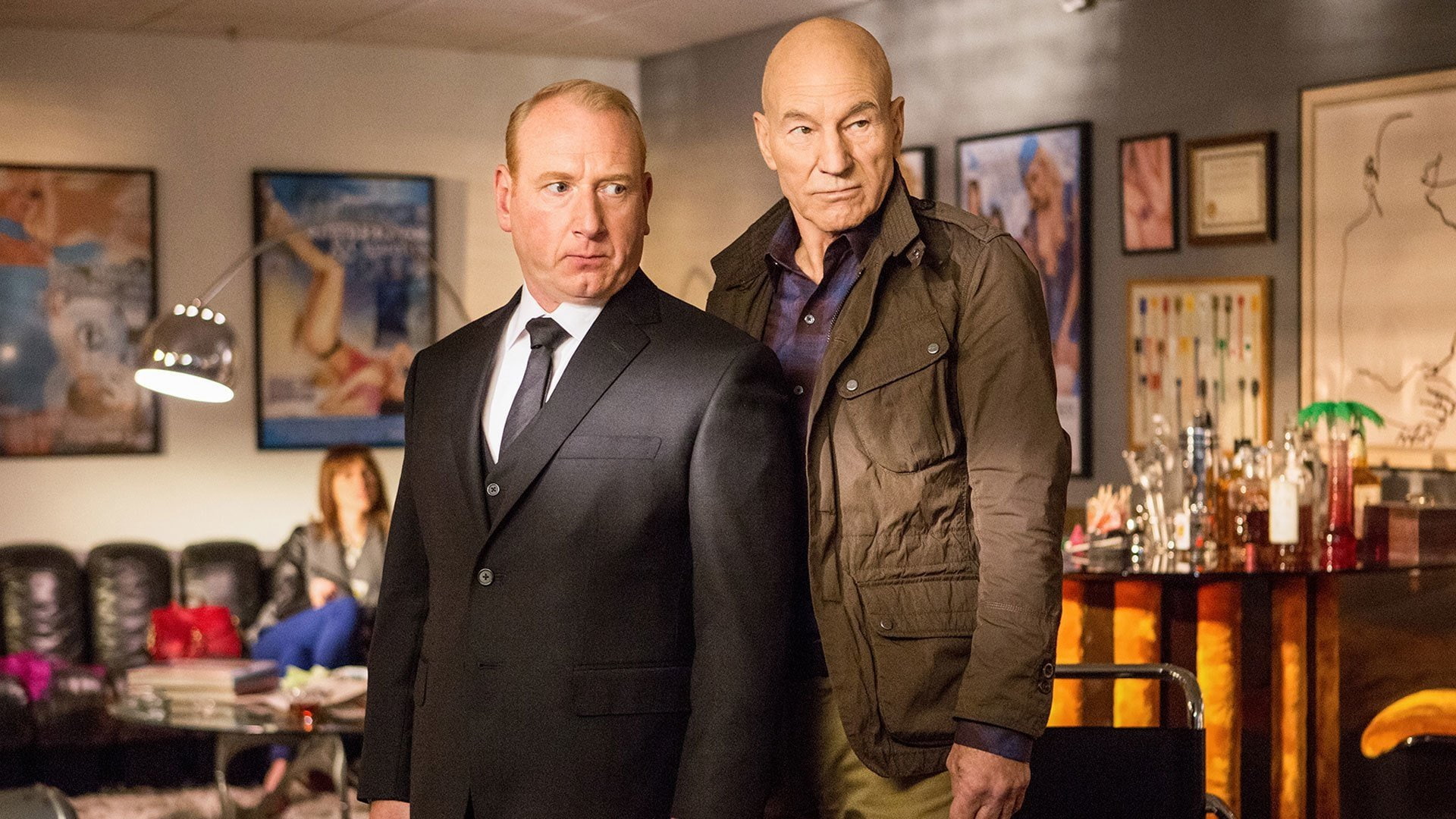 Patrick Stewart, Blunt Talk, 1080P, TV Show, HD Wallpaper