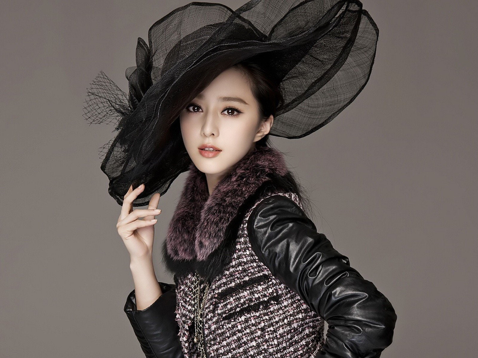 bingbing, women, fan, 720P, asians, HD Wallpaper