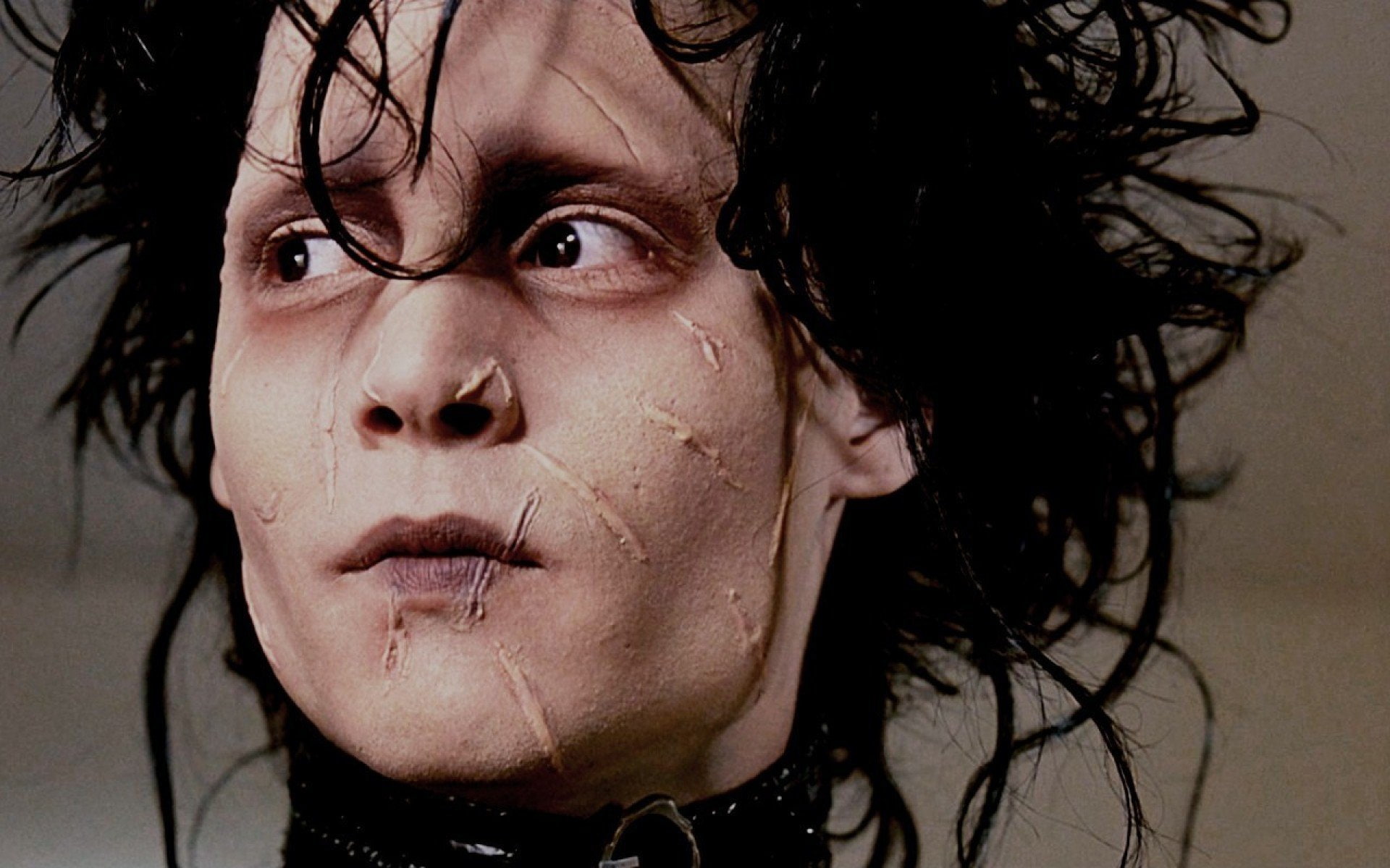 depp, 1080P, scissorhands, dark, edward, fantasy, drama, romance, HD Wallpaper