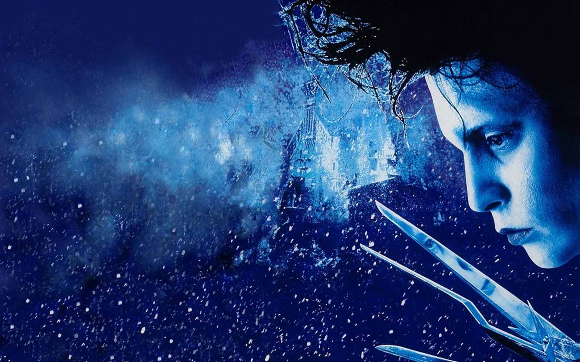 1080P, depp, drama, scissorhands, romance, edward, fantasy, HD Wallpaper