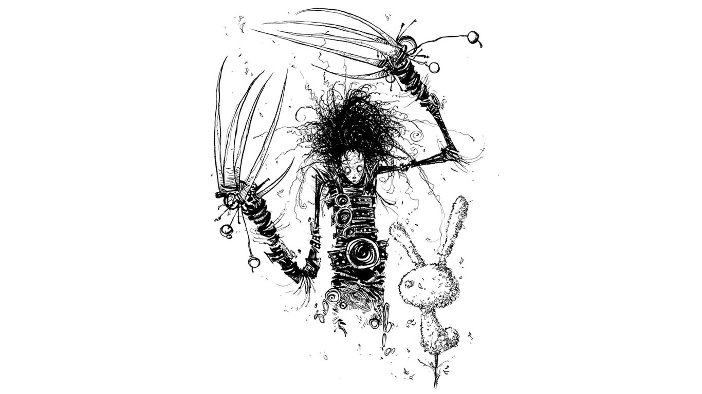 Edward Scissorhands, 720P, Movie, HD Wallpaper