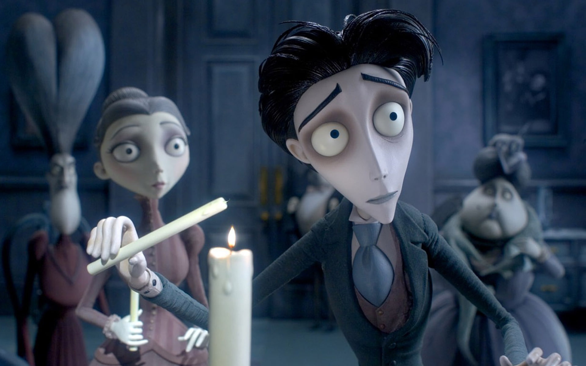 musical, burton, 1080P, corpse, tim, bride, animation, fantasy, HD Wallpaper