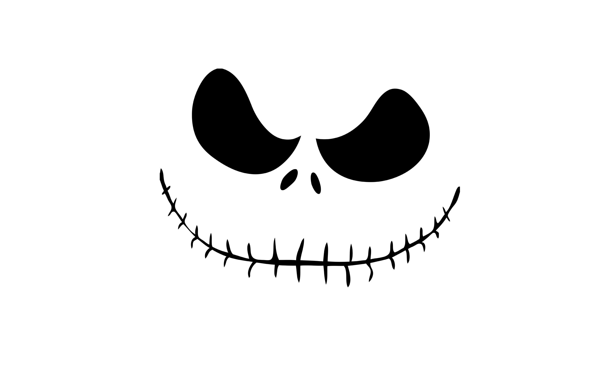 eyes, 2K, jack skellington, face, HD Wallpaper