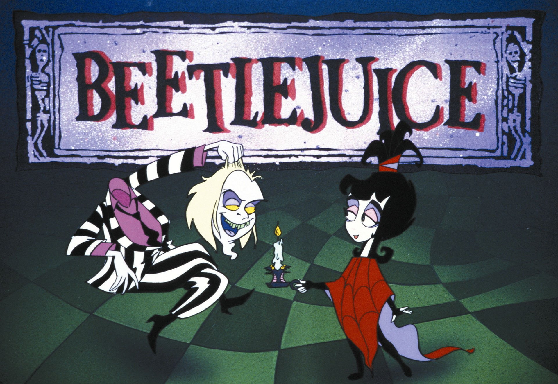 horror, dark, ghost, comedy, 1080P, fantasy, beetlejuice, HD Wallpaper