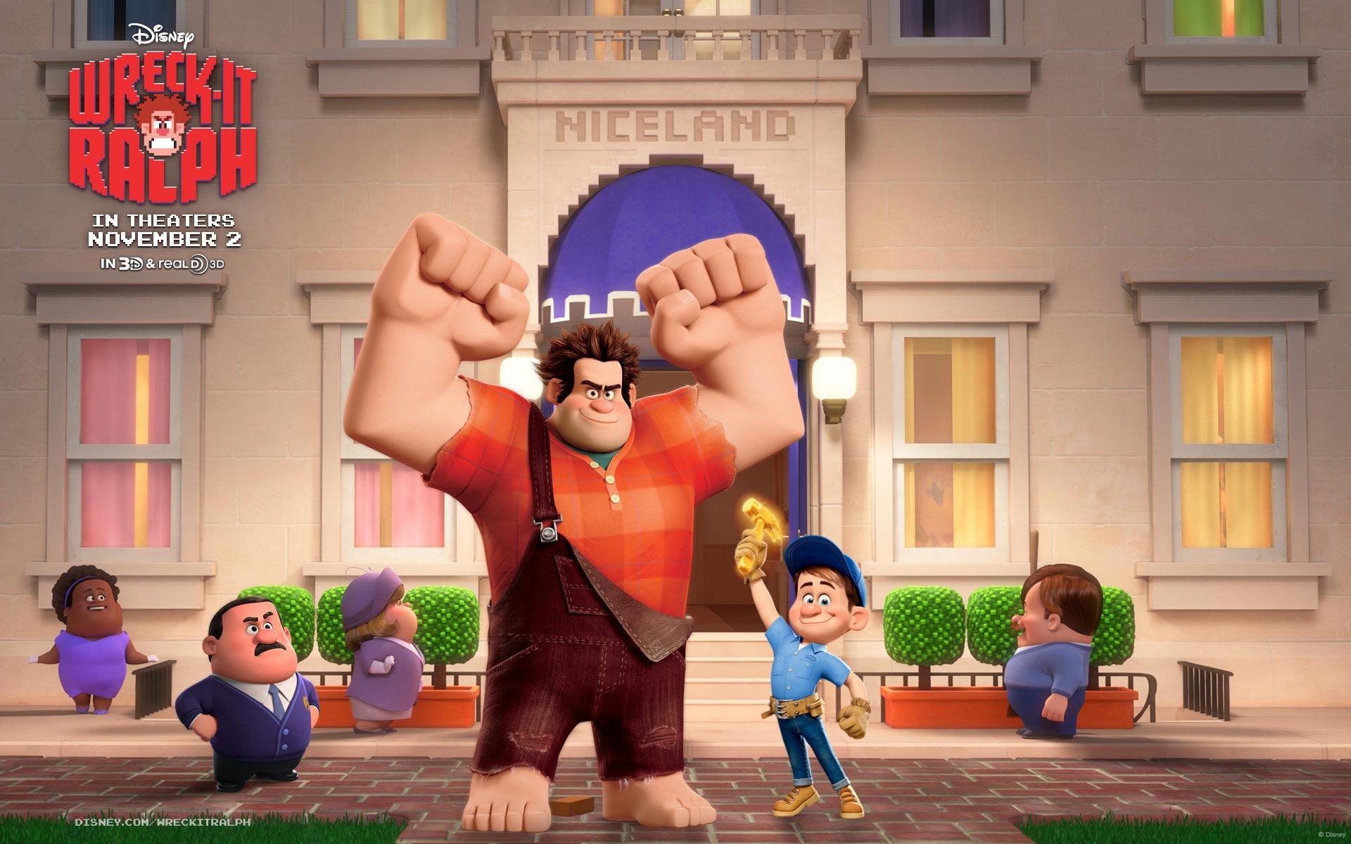 wreck, 1080P, ralph, HD Wallpaper