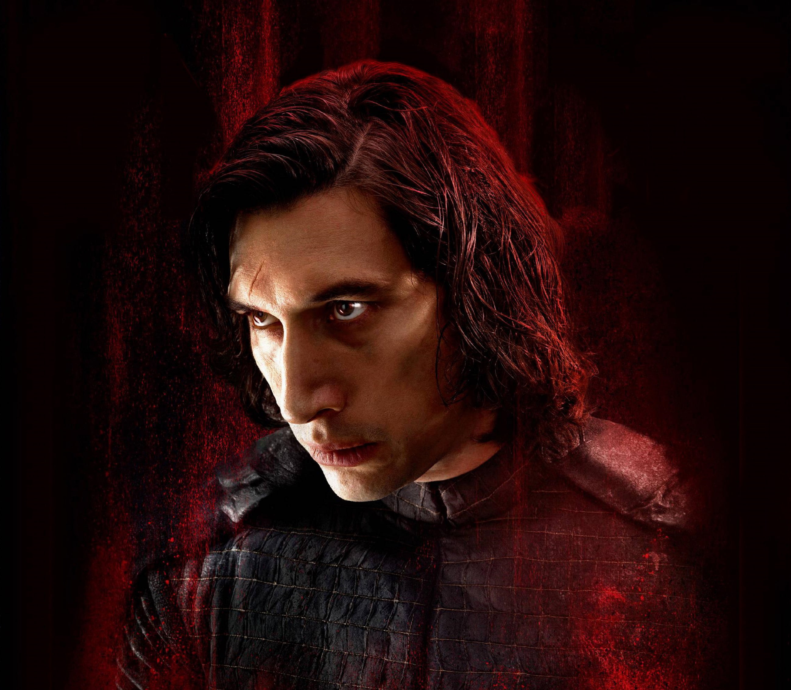Adam Driver, Kylo Ren, 2K, Star Wars: The Last Jedi, HD Wallpaper