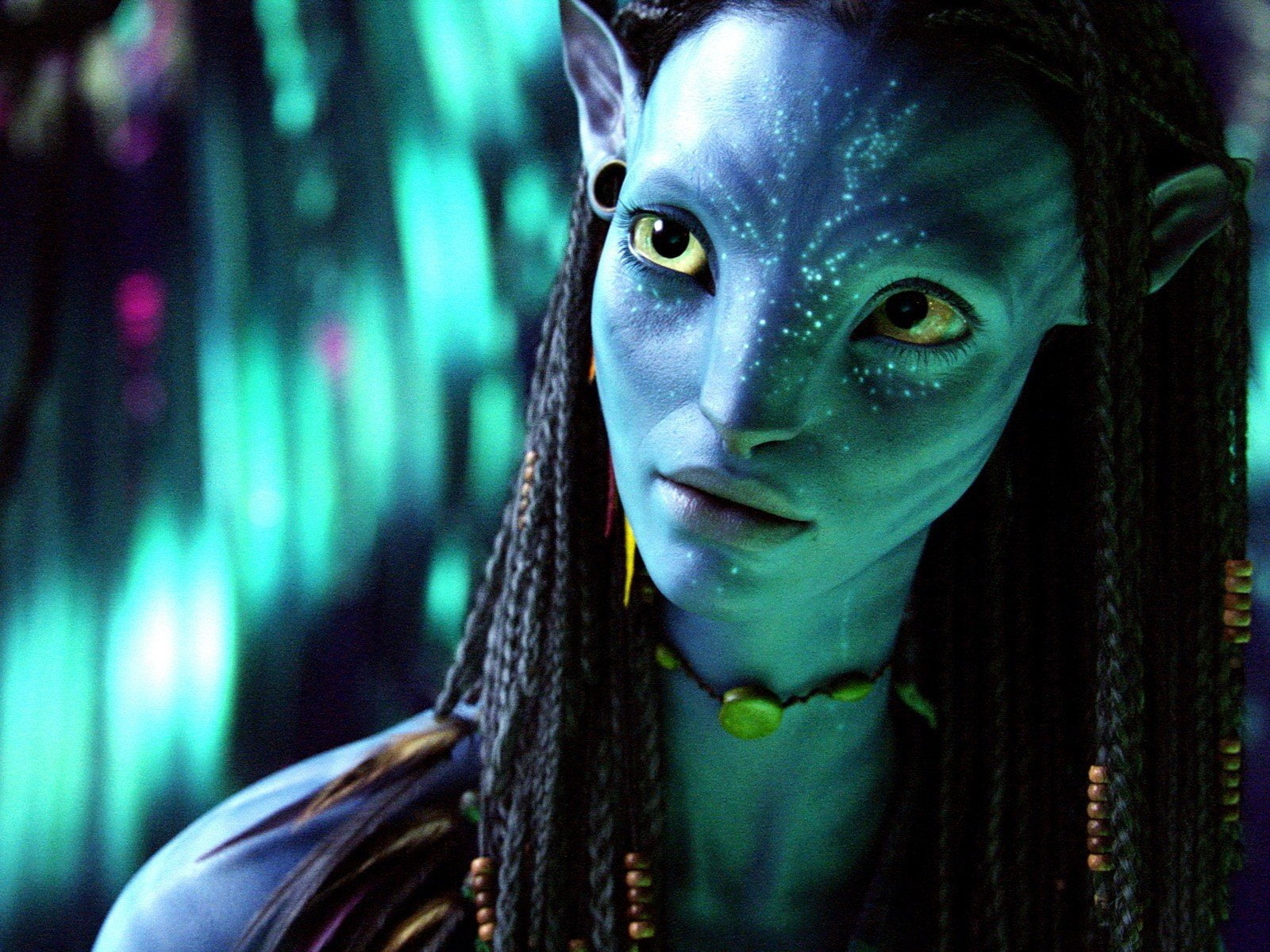saldana, zoe, james, hollywood, movies, cameron, avatar, 720P, HD Wallpaper