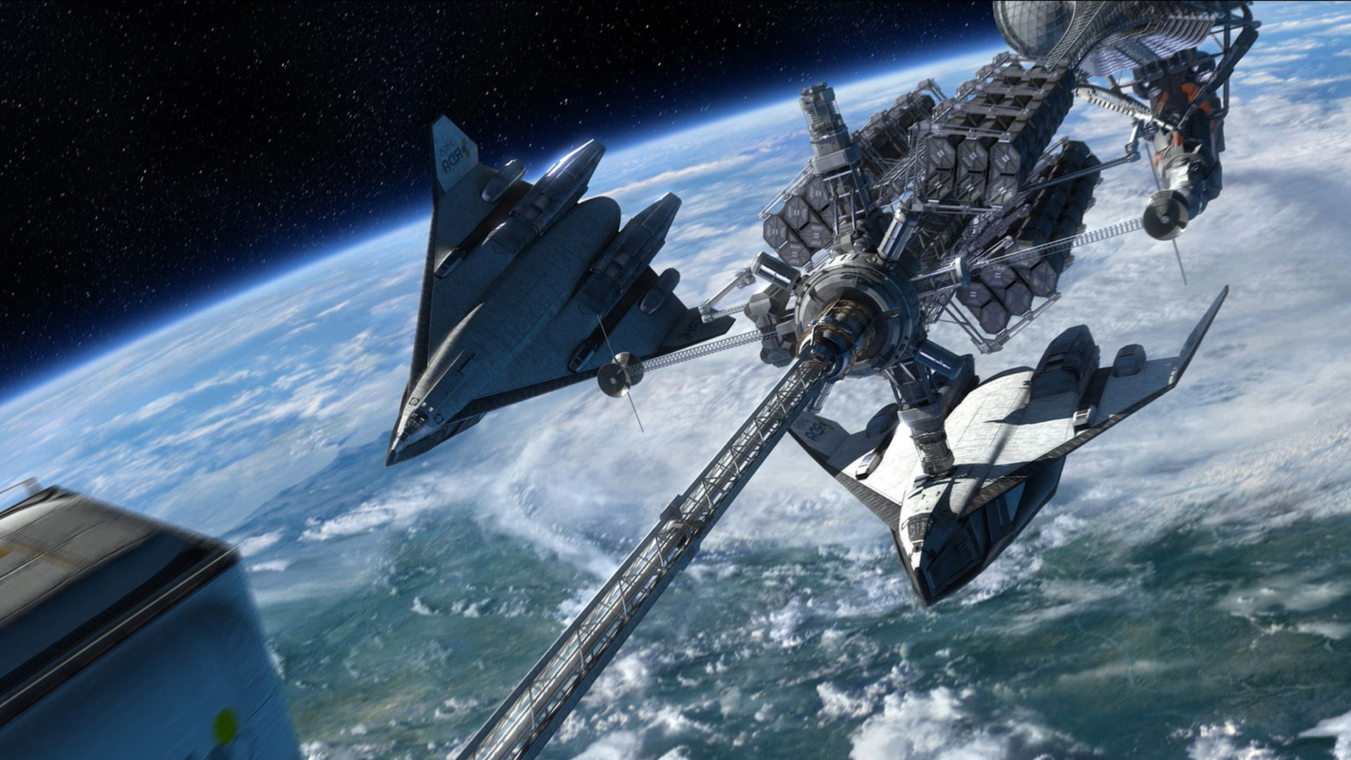 spaceship, horizon, transportation, Pandora, water, mode of transportation, sky, day, adventure, space, beauty in nature, movies, planet earth, sea, nautical vessel, HD Wallpaper