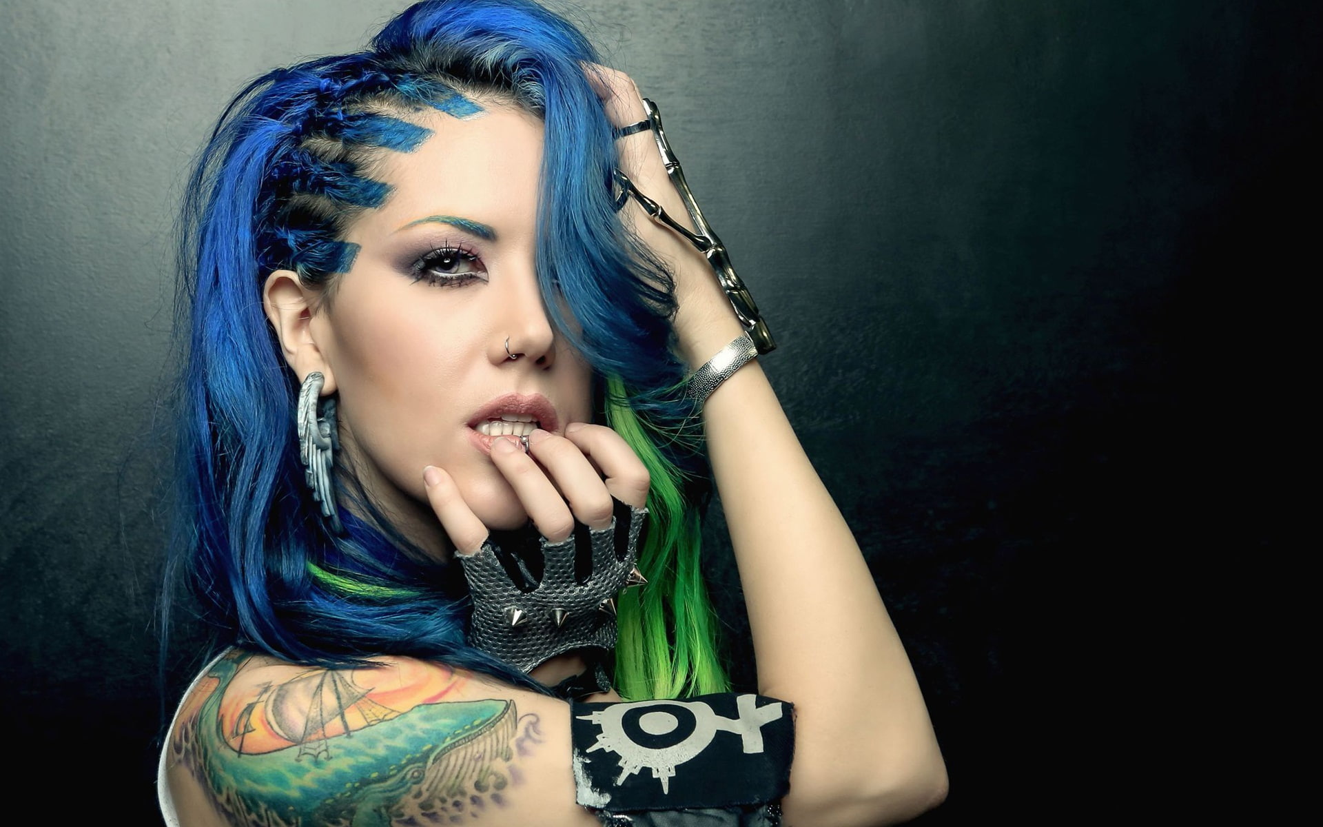 1080P, Alissa, Gluz, White, HD Wallpaper