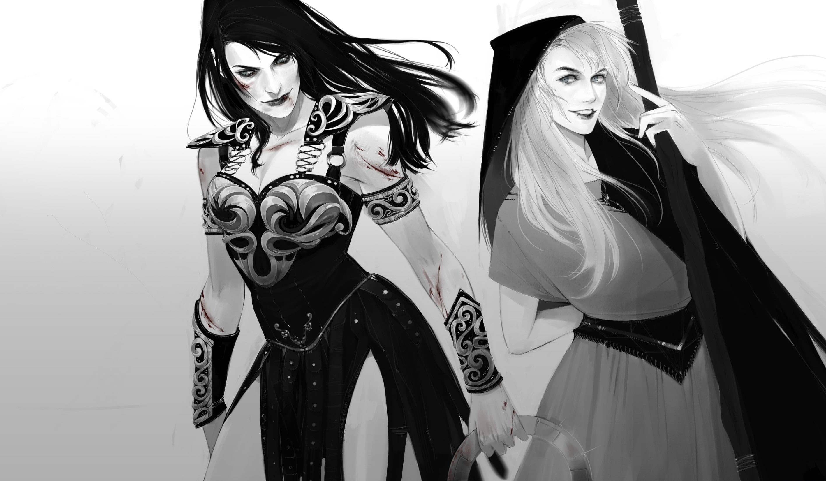Xena: Warrior Princess, fantasy art, artwork, HeySpace, 2K, HD Wallpaper
