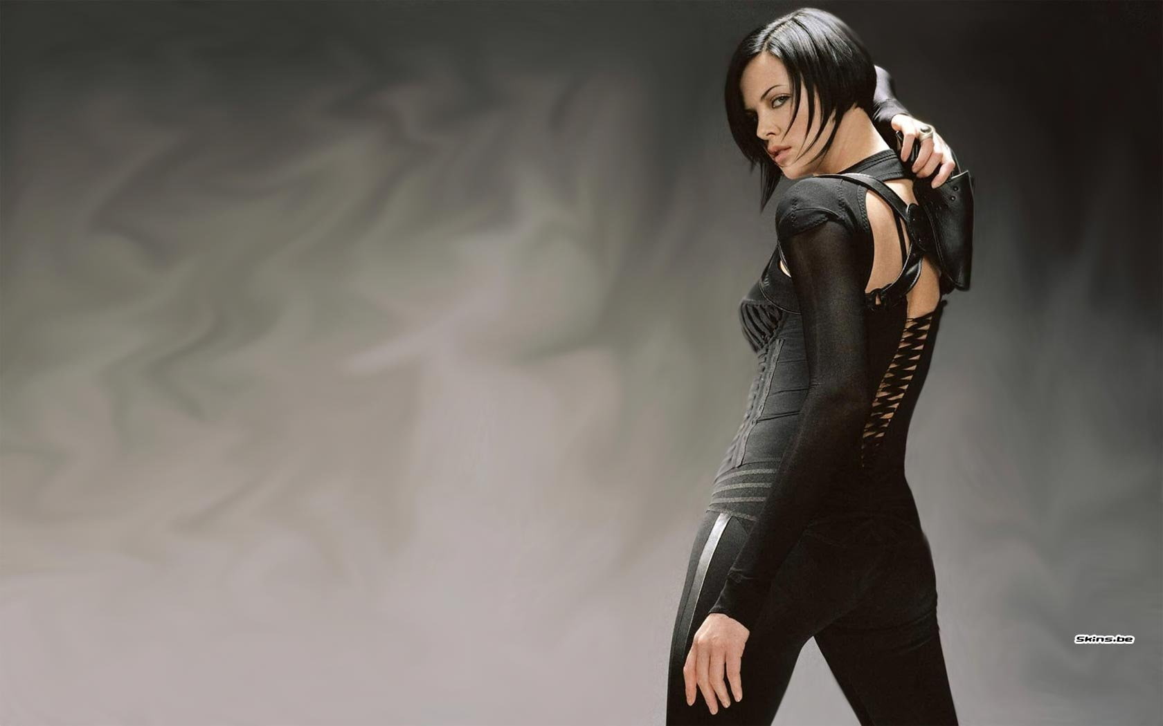 charlize, 720P, flux, actress, women, theron, catsuits, aeon, HD Wallpaper