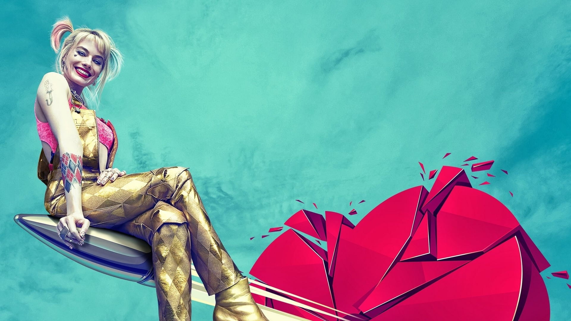 1080P, bird of prey, Harley Quinn, Margot Robbie, movie characters, HD Wallpaper