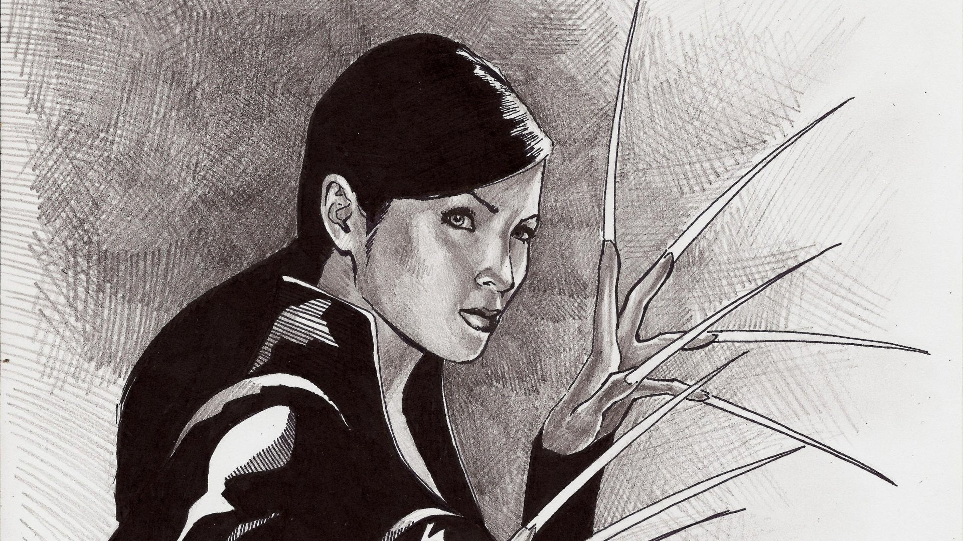1080P, Lady Deathstrike, Comics, HD Wallpaper
