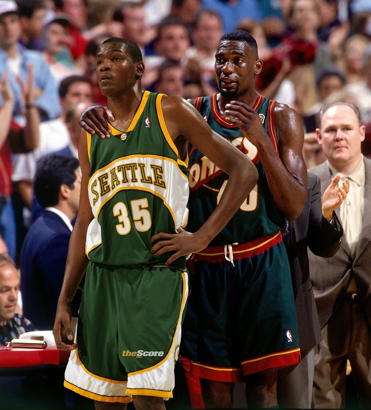 nba, Basketball, Shawn Kemp, 720P, Kevin Durant, Seattle Supersonics, Seattle, Phone HD Wallpaper