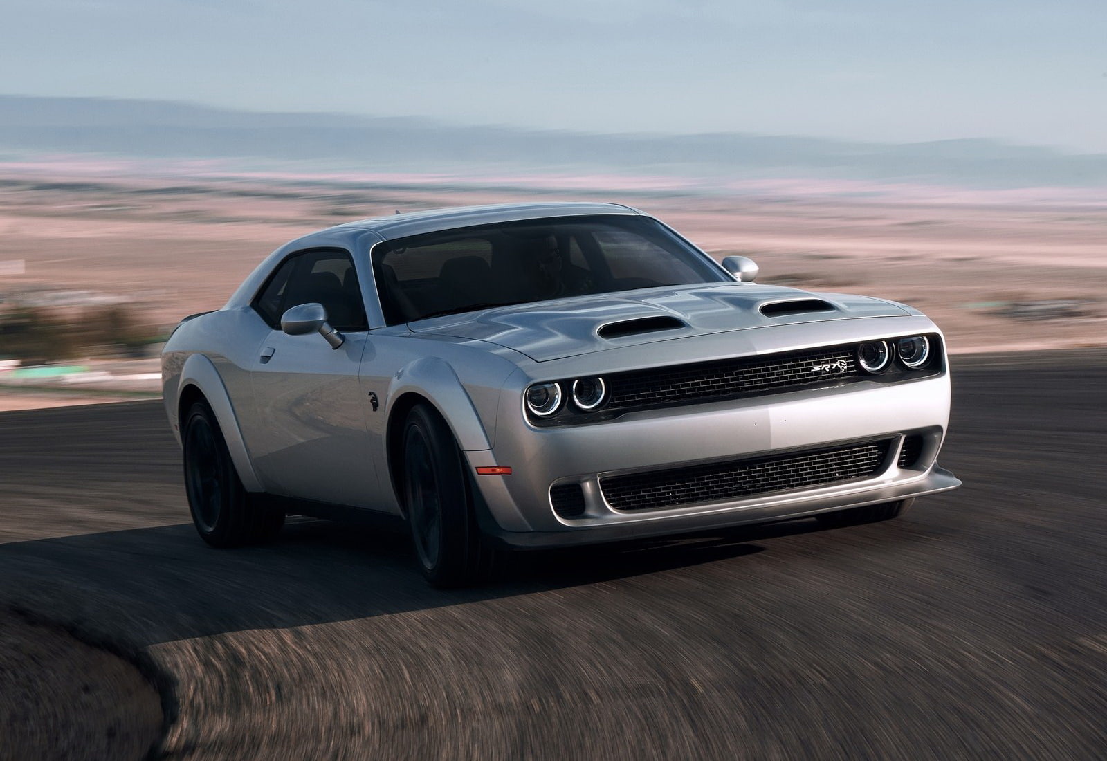 srt, travel, mode of transportation, wheel, tire, no people, land vehicle, competition, car, chrome, transportation, blurred motion, hellcat, sky, motion, HD Wallpaper