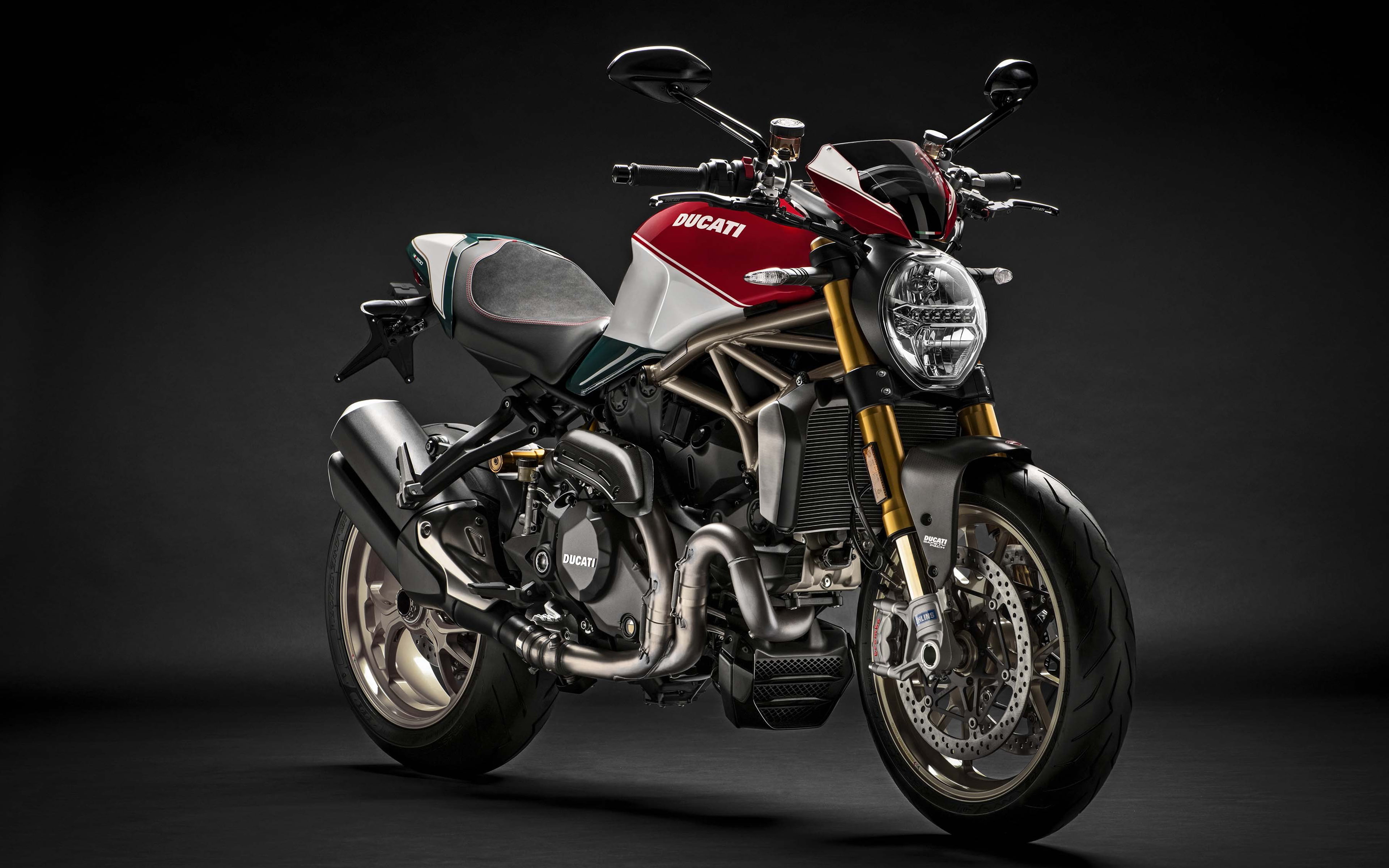 25th, Anniversario, th, k, Ducati, 1200, Monster, 4K, 2018, HD Wallpaper