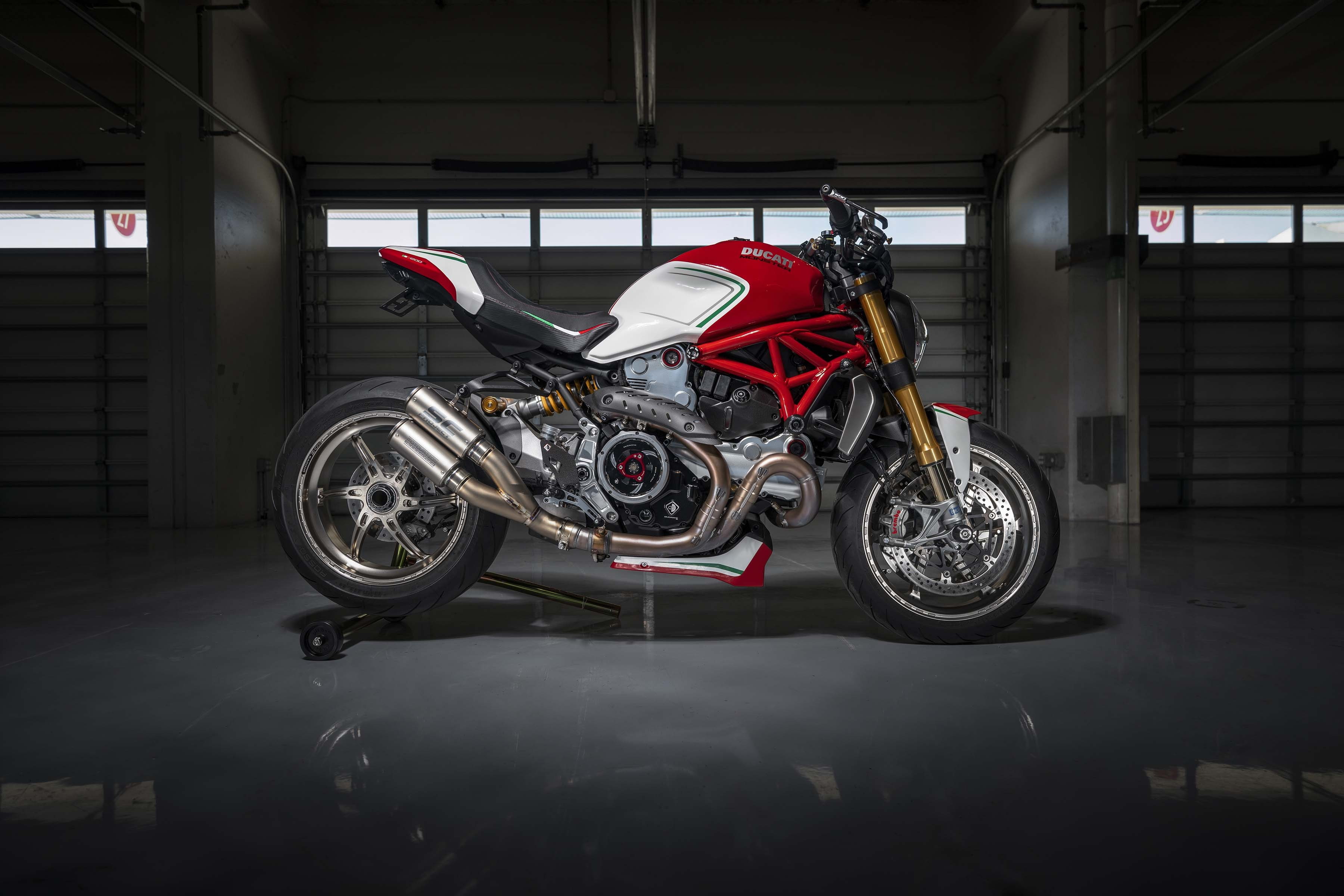 Ducati Monster 1200 Tricolore, 4K, 2K, 2019, HD Wallpaper